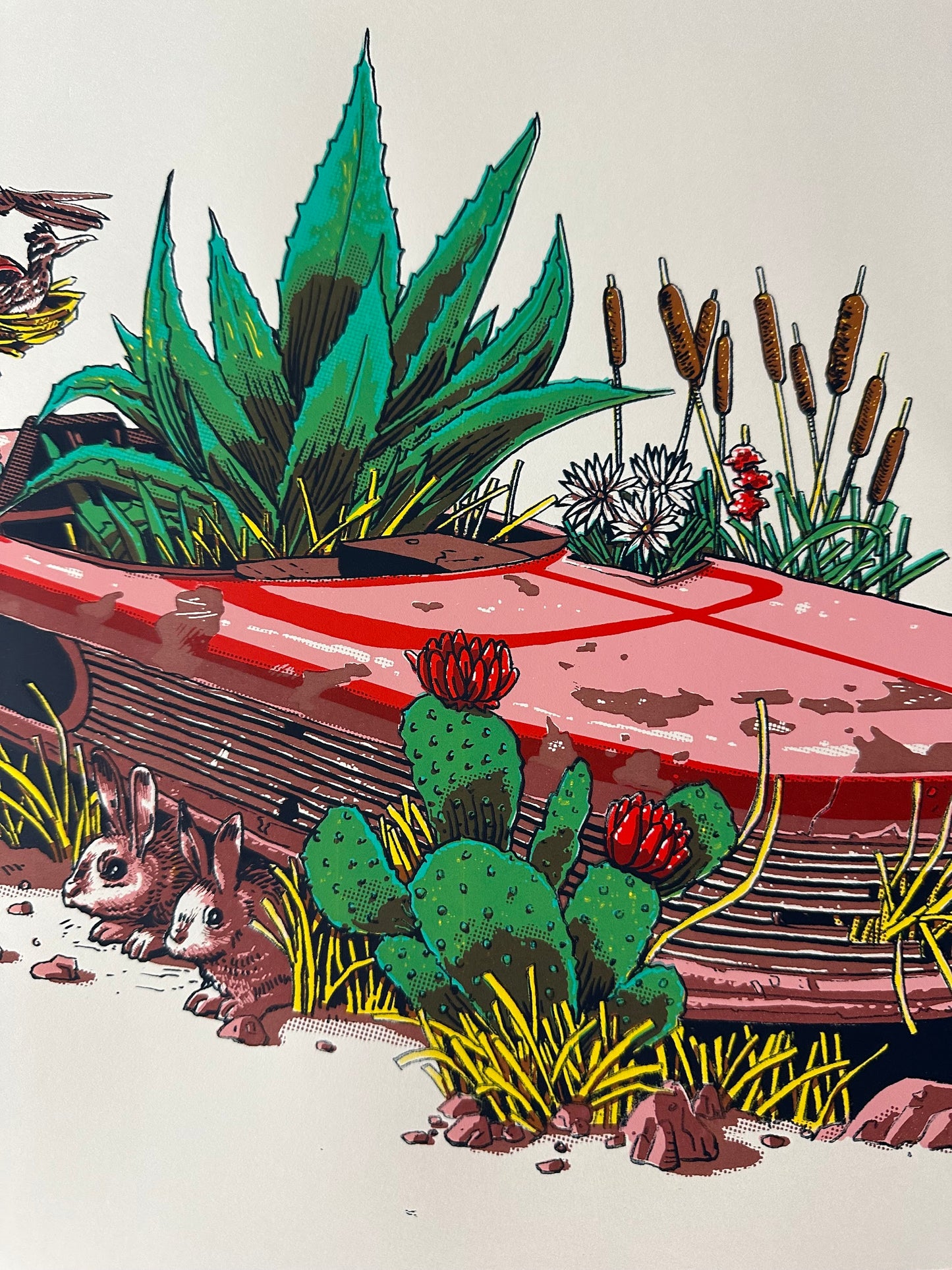 Tim Doyle - Lars Speeder 12x16 art print - detail image 3