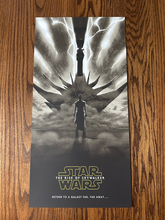 Florey - Star Wars The Rise of Skywalker Variant 12x24 movie poster