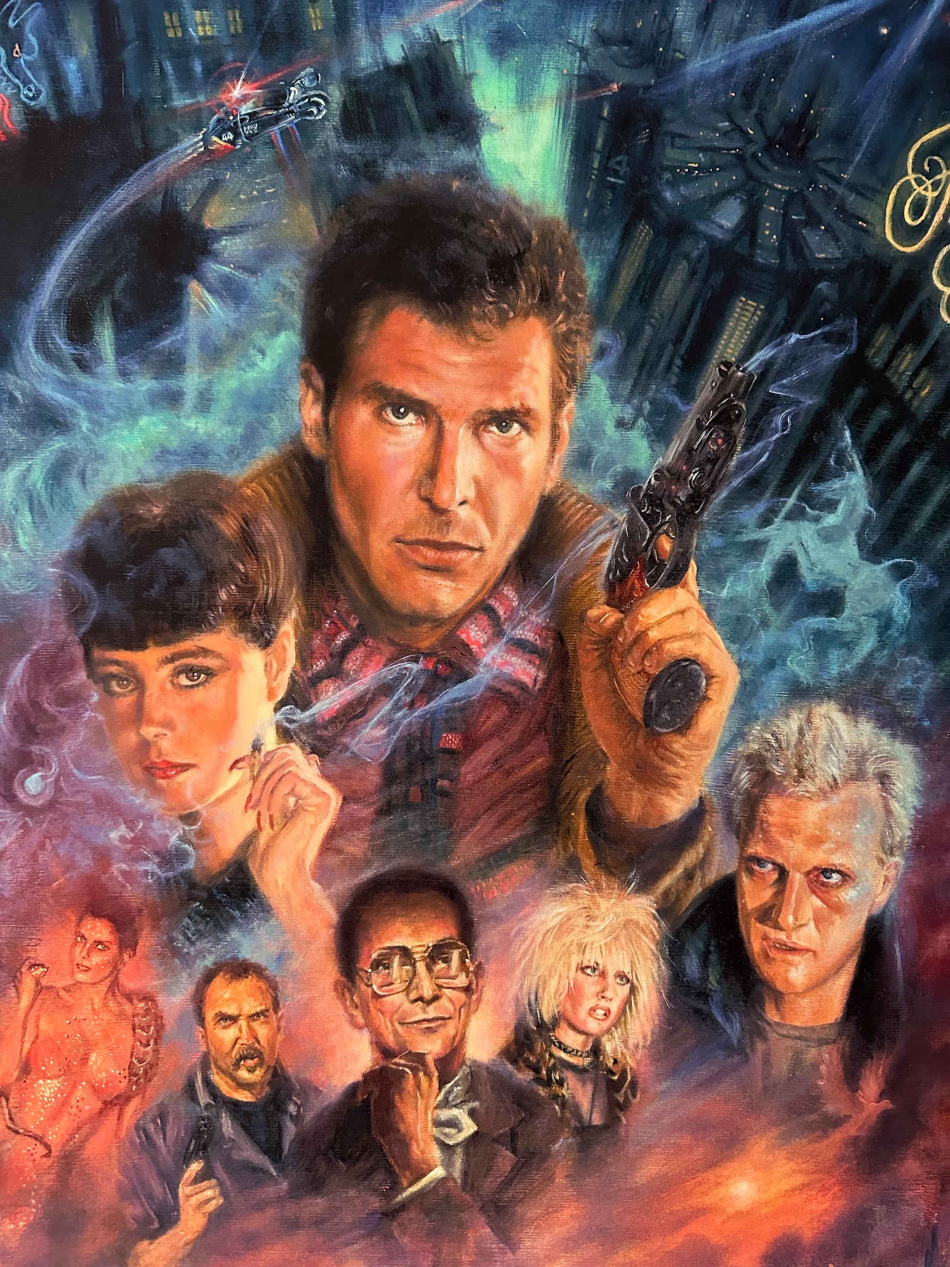 Gustavo Barroni - Blade Runner Art Variant 24x36 movie poster - detail image 3