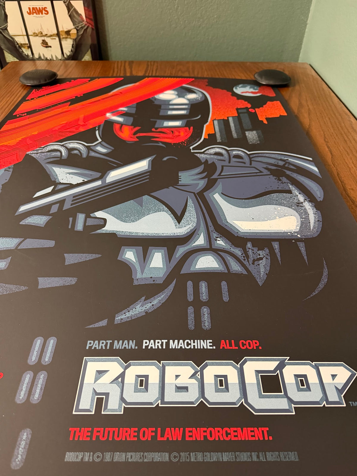 James White - Robocop - 24x36 - Limited Edition Poster
