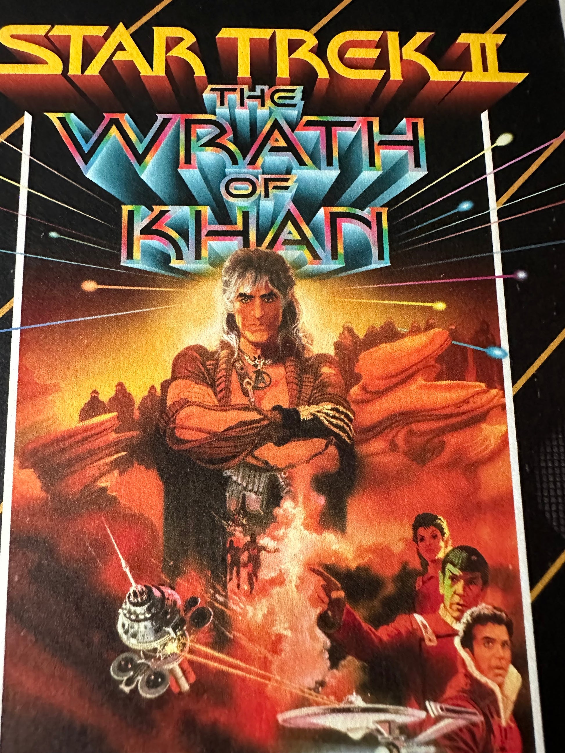 Matthew Peak - Star Trek Wrath of Khan Vice Press VHS Promo 8x10 art print - detail image 3