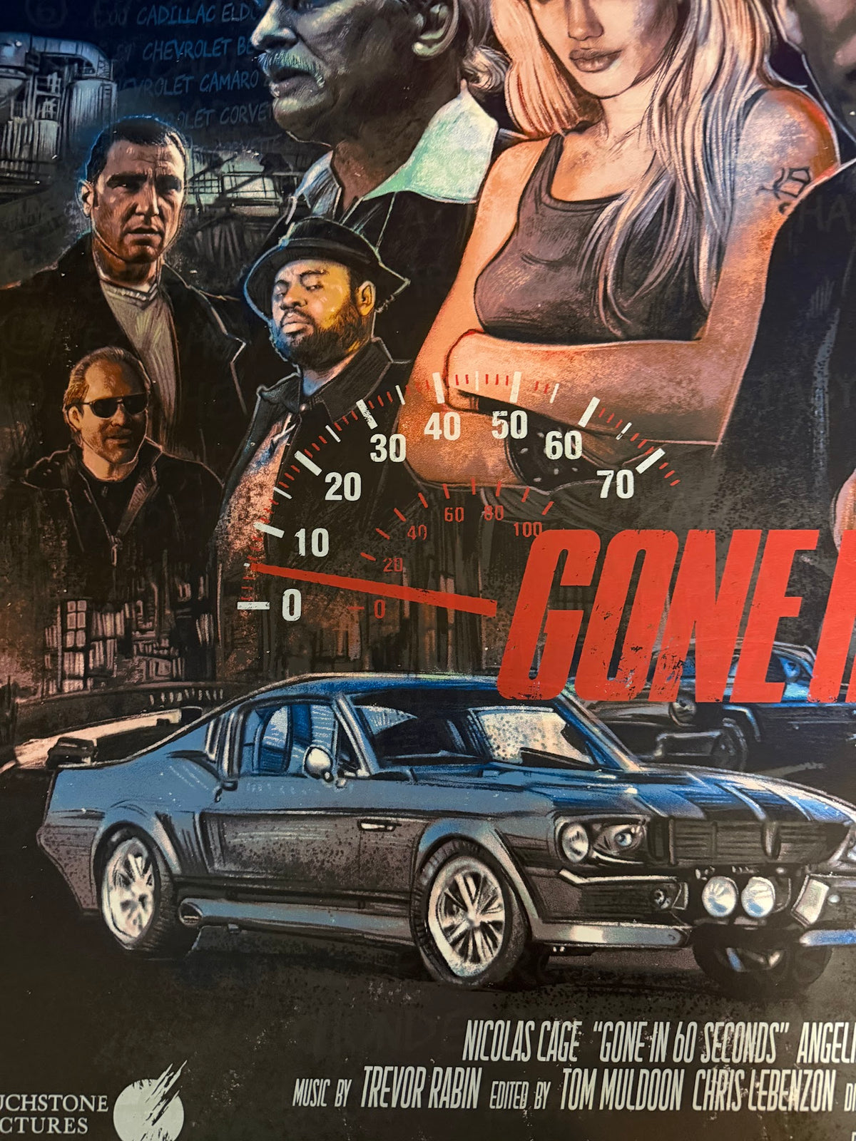 Vlad Rodriguez - Gone in 60 Seconds - 36x24 - Limited Edition Poster