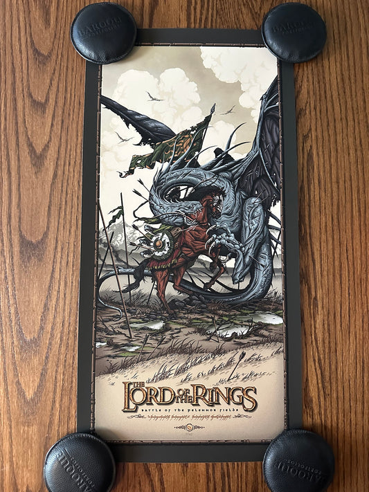 Brad Dunlop - LOTR Battle of the Pelennor Fields 12x24 movie poster