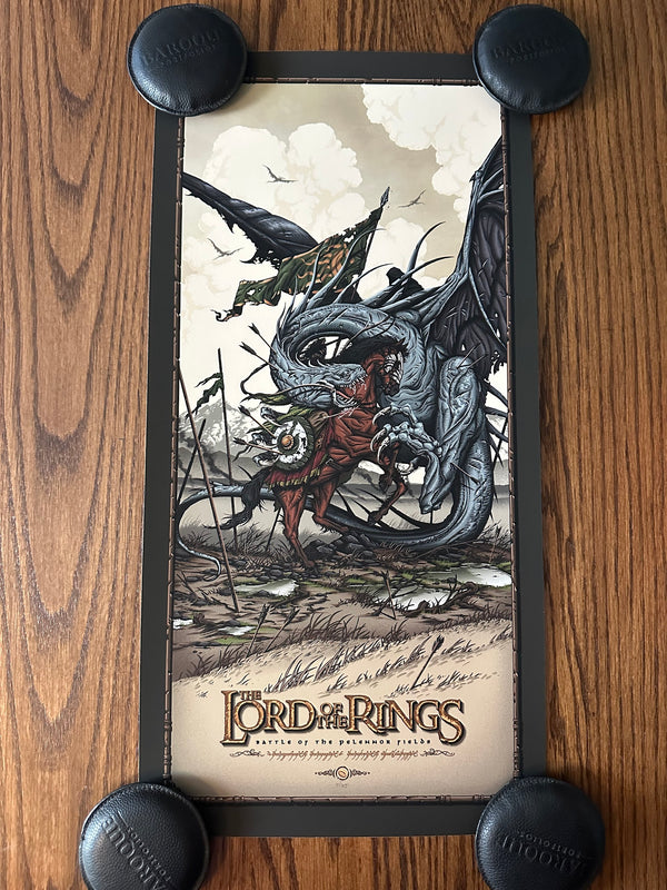 Brad Dunlop - LOTR Battle of the Pelennor Fields - 12x24 - Limited Edition Poster