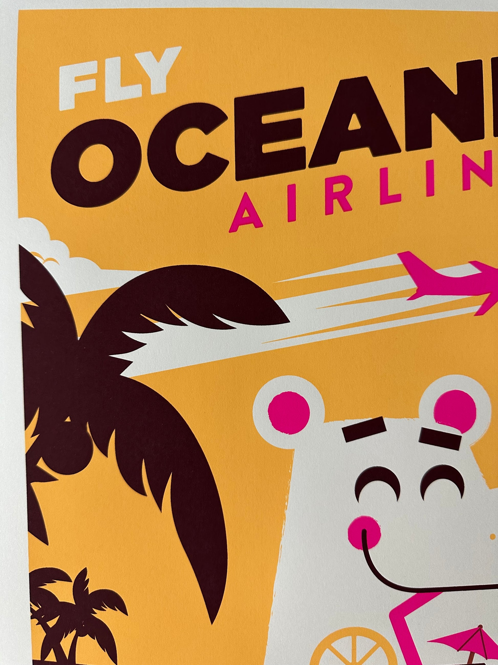 Dave Perillo - LOST Oceanic Airlines Ad 12x18 movie poster - detail image 3