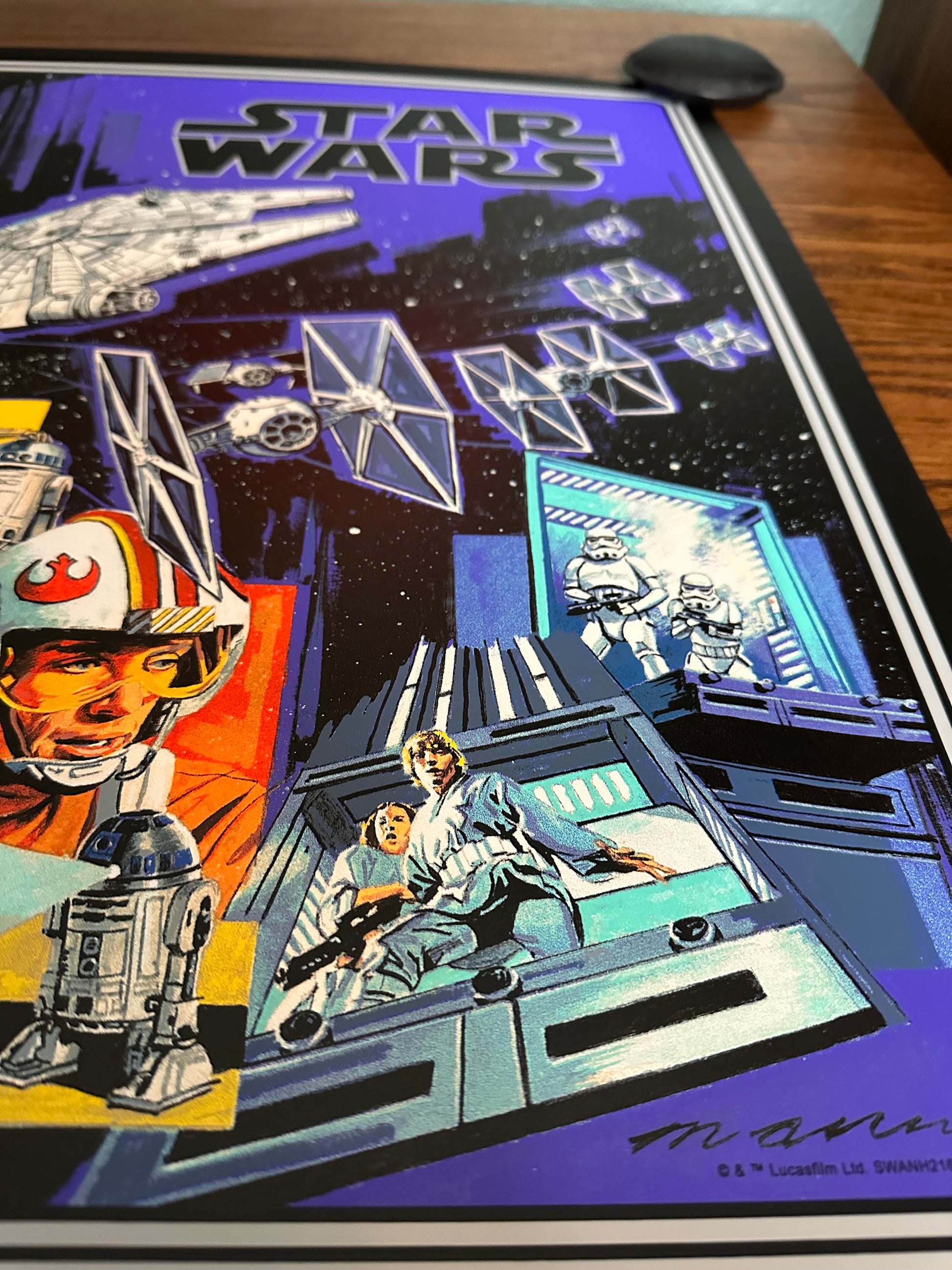 Paul Mann - Star Wars 36x24 movie poster - detail image 9
