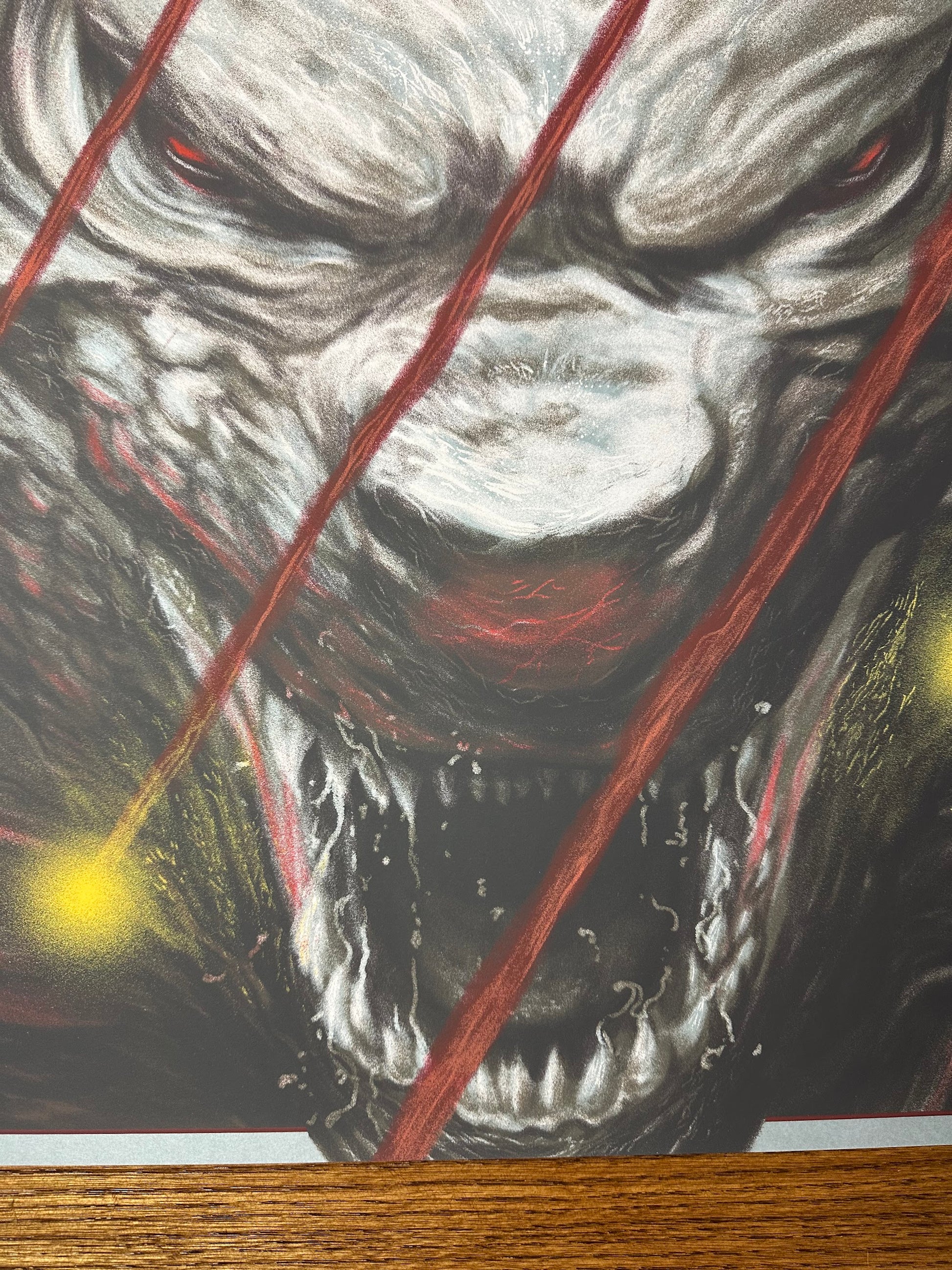 Randy Ortiz - Godzilla 36x24 movie poster - detail image 2