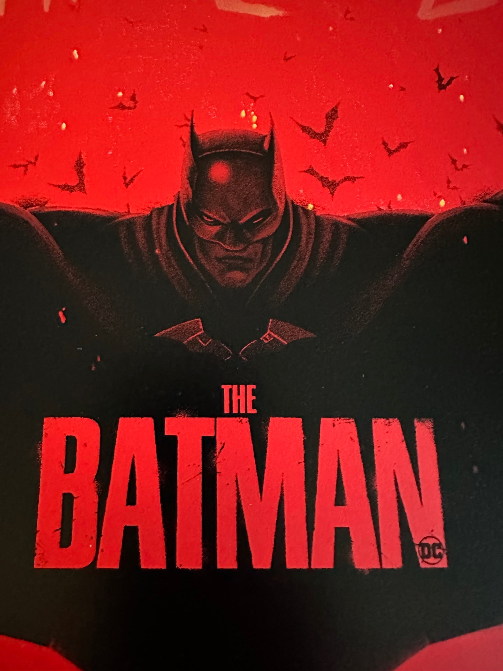 Doaly - The Batman Red Variant 24x18 movie poster - detail image 7