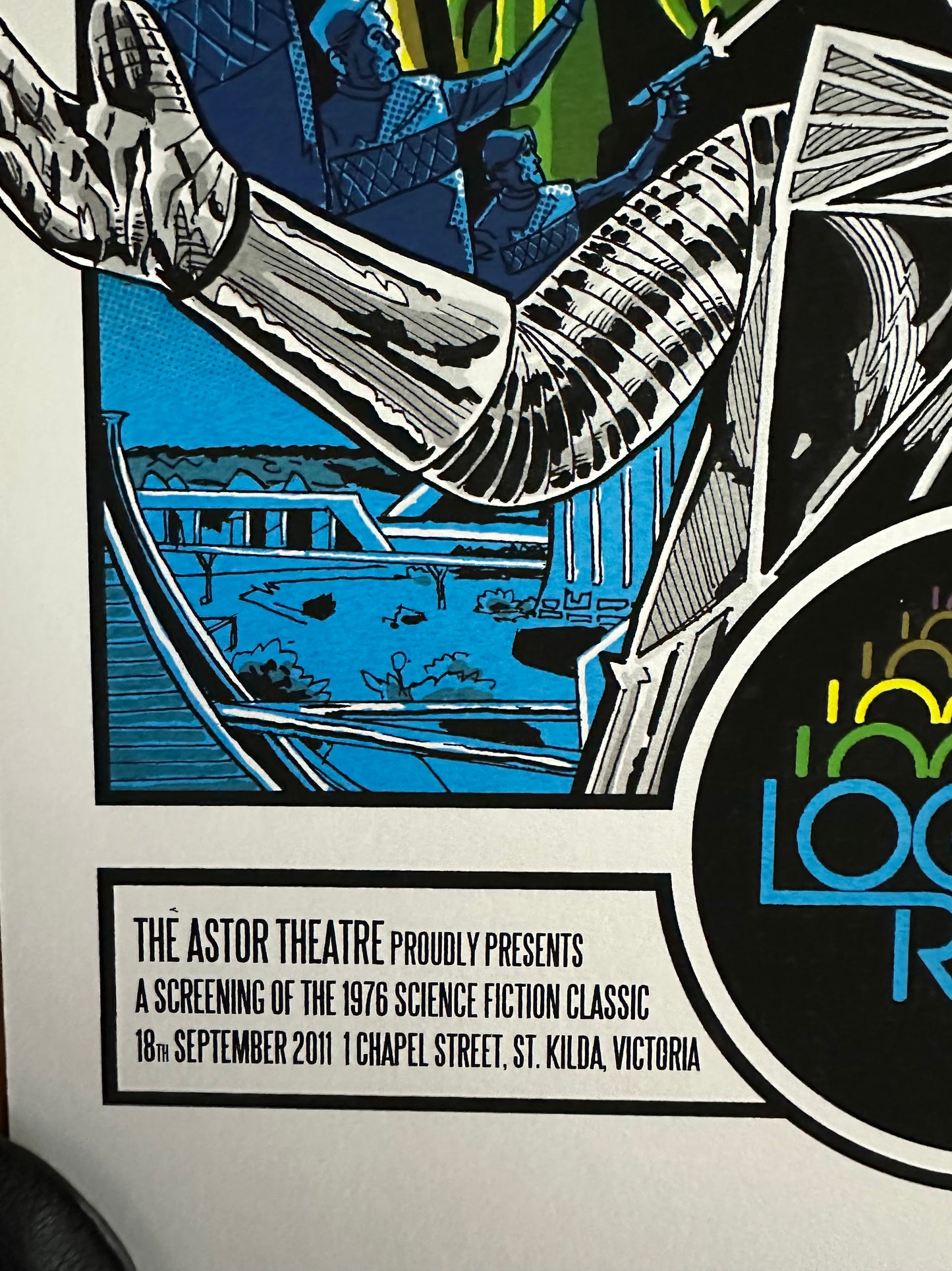 Tim Doyle - Logan's Run Variant 16x26 movie poster - detail image 5
