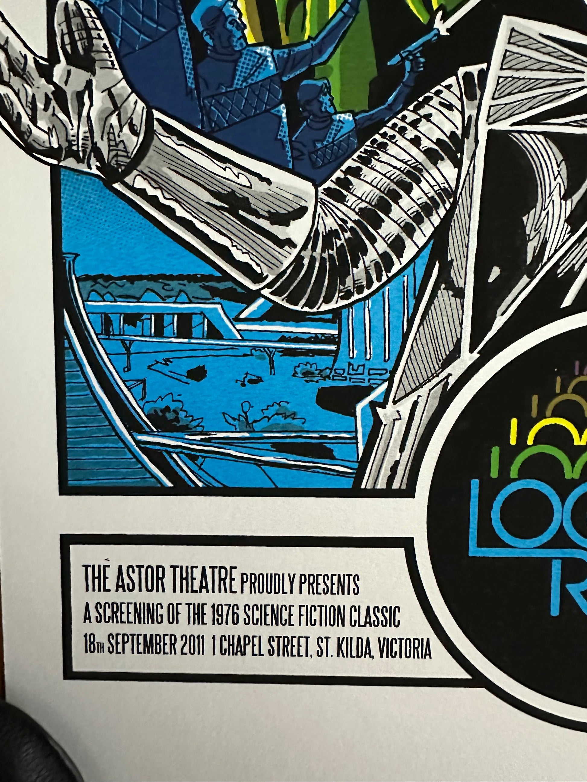 Tim Doyle - Logan's Run Variant 16x26 movie poster - detail image 5