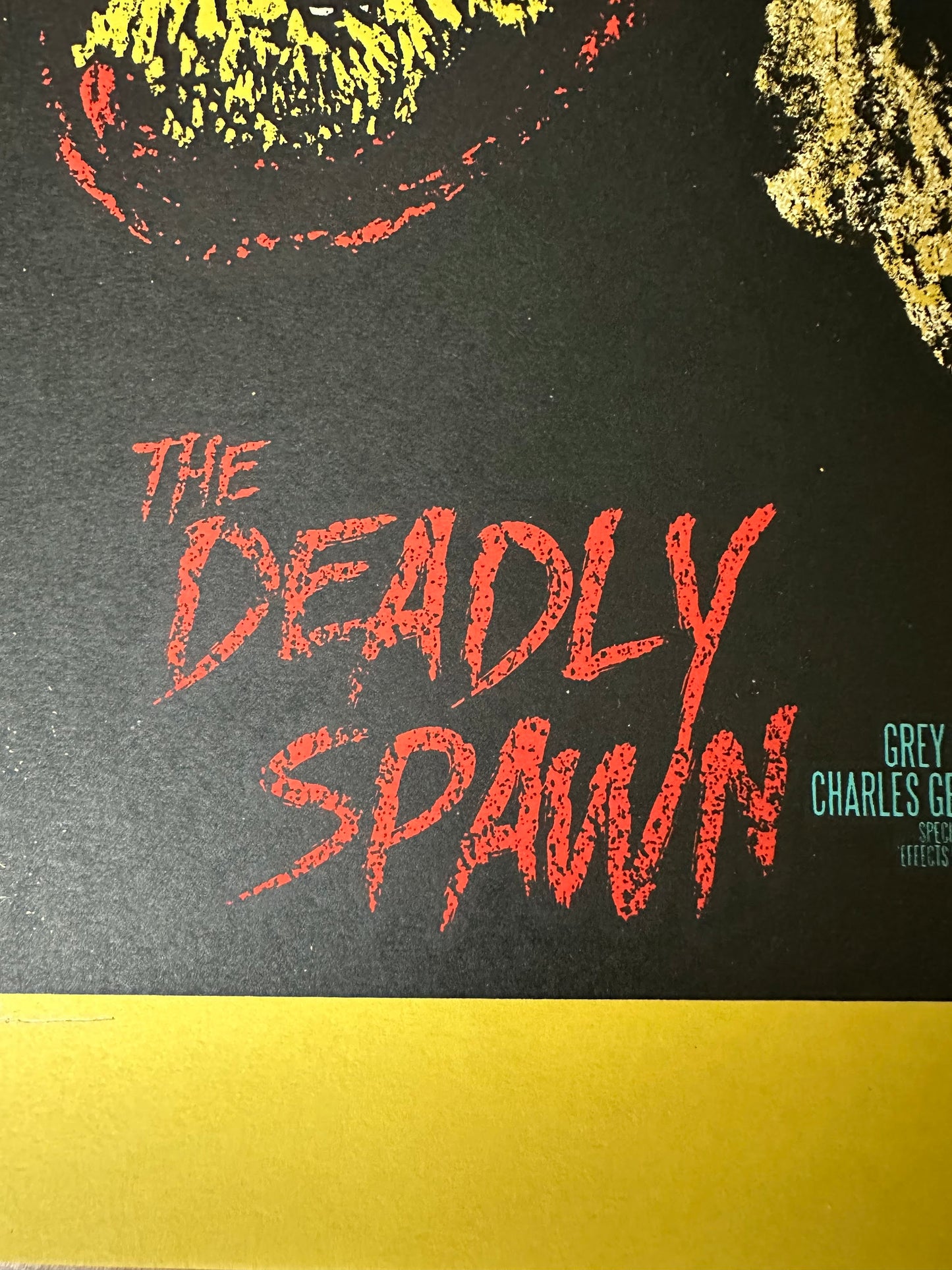 QFSChris - Deadly Spawn 18x24 movie poster - detail image 4