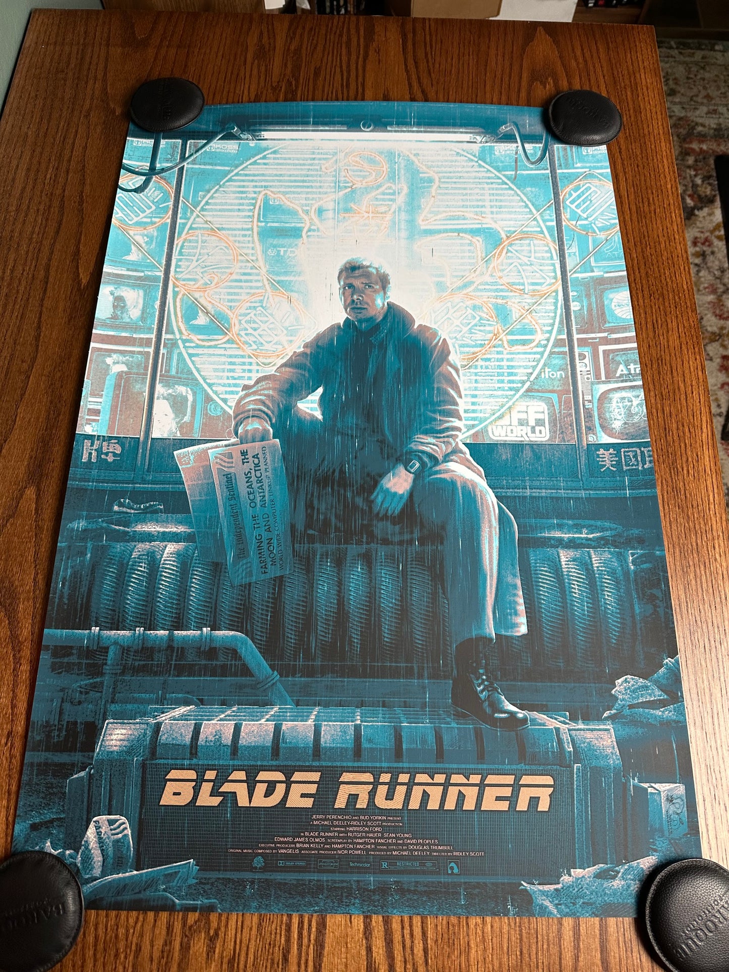 Kevin Wilson - Blade Runner 24x36 movie poster
