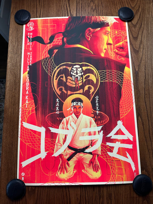 Matt Ryan Tobin - Cobra Kai 24x36 movie poster