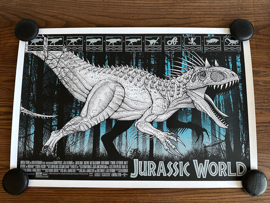 Dan Mcarthy - Jurassic World 36x24 movie poster
