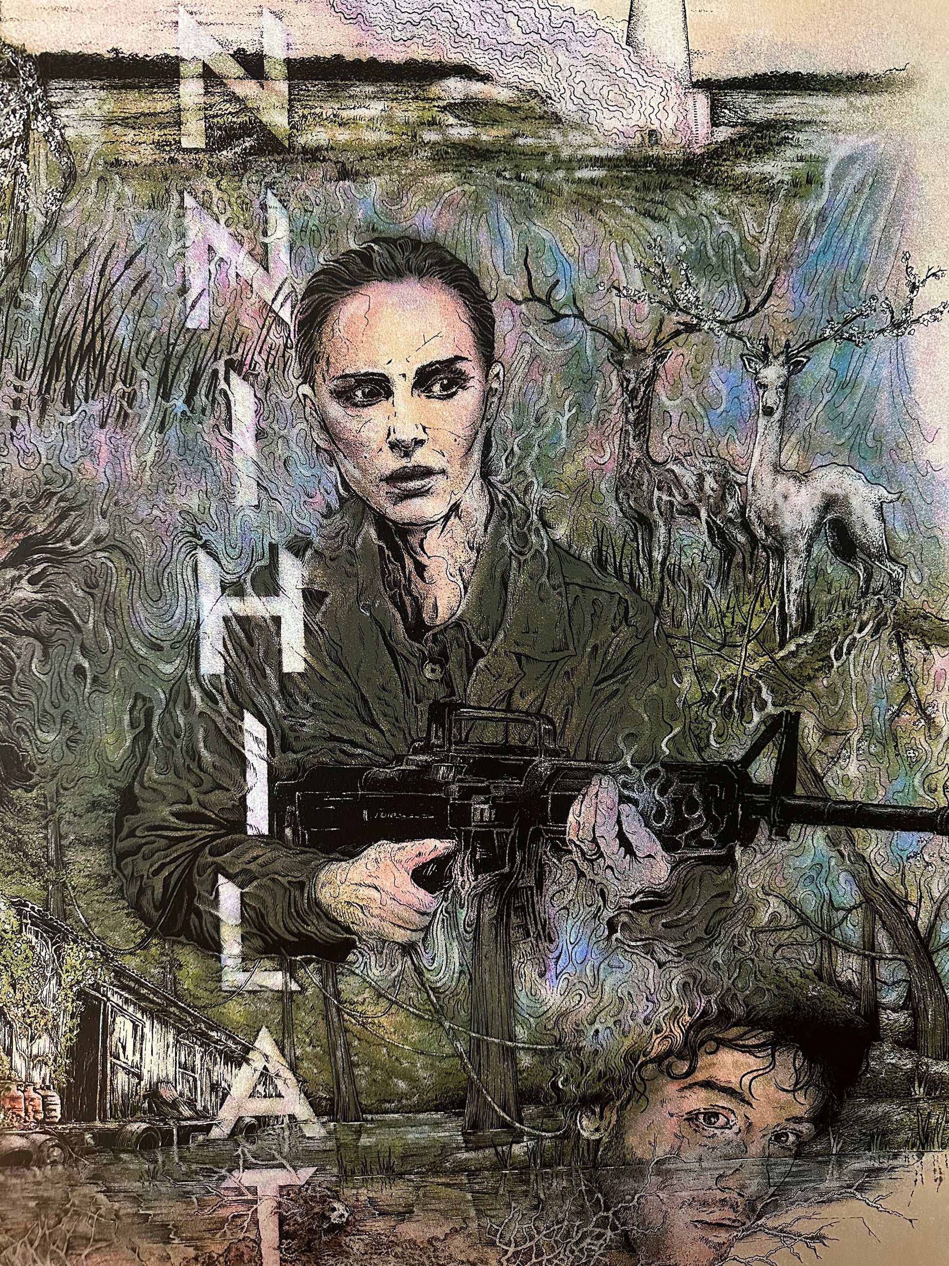 Andrew Rowland - Annihilation 24x36 movie poster - detail image 2