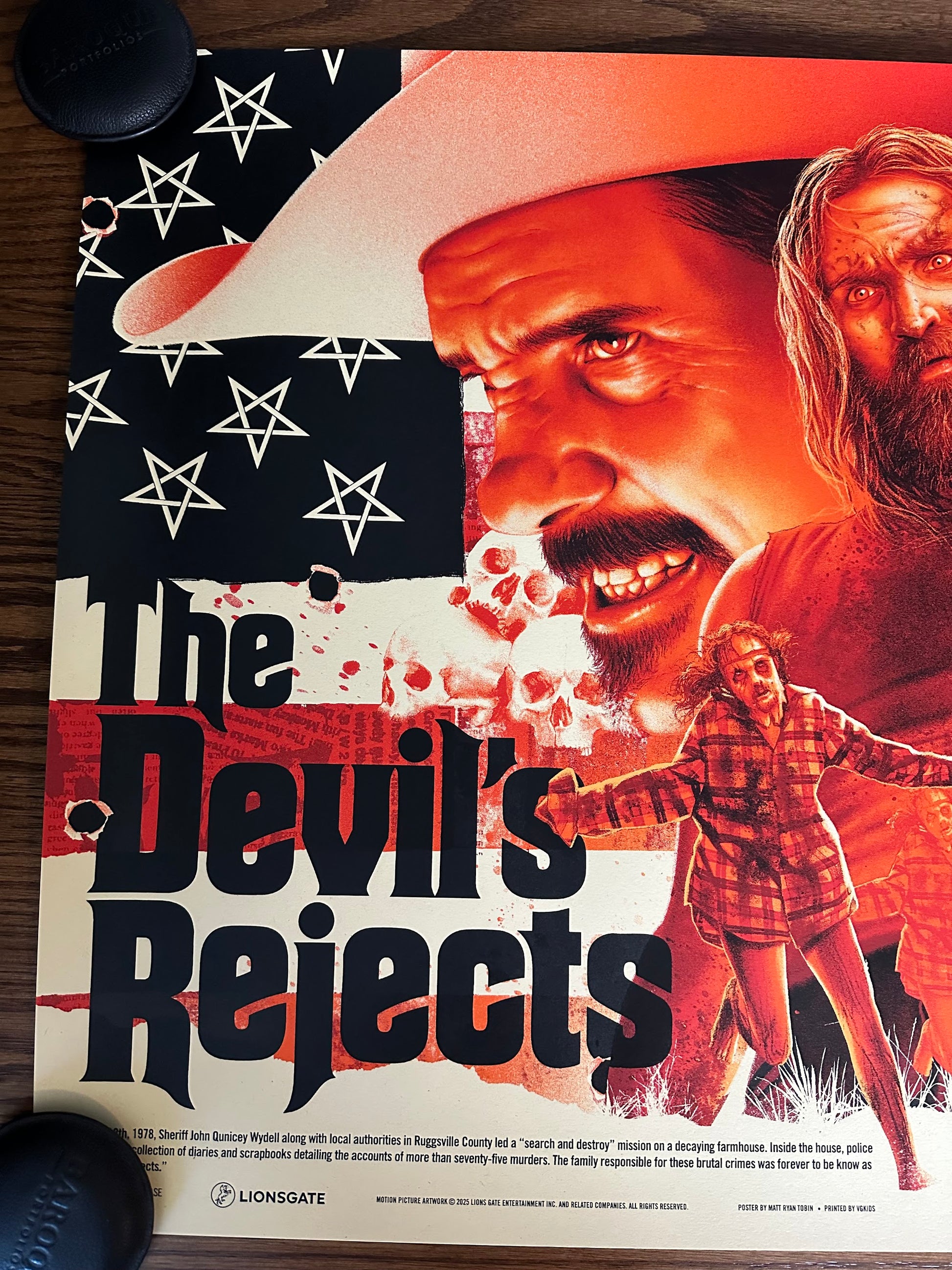 Matt Ryan Tobin - The Devils Rejects 36x24 movie poster - detail image 2