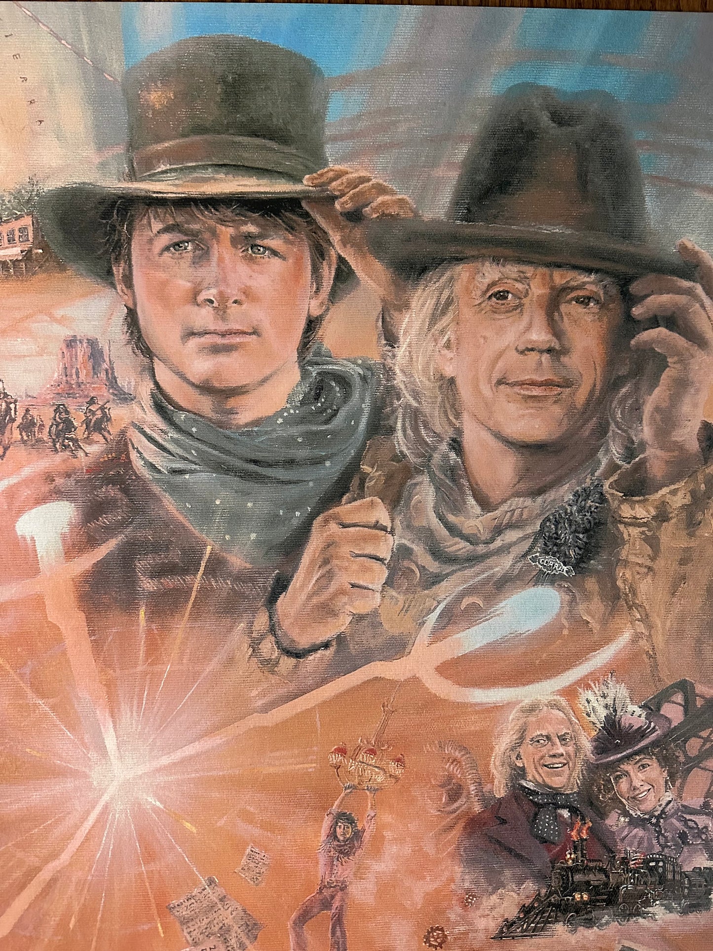 Gustavo Barroni - Back to the Future III 24x36 movie poster - detail image 2