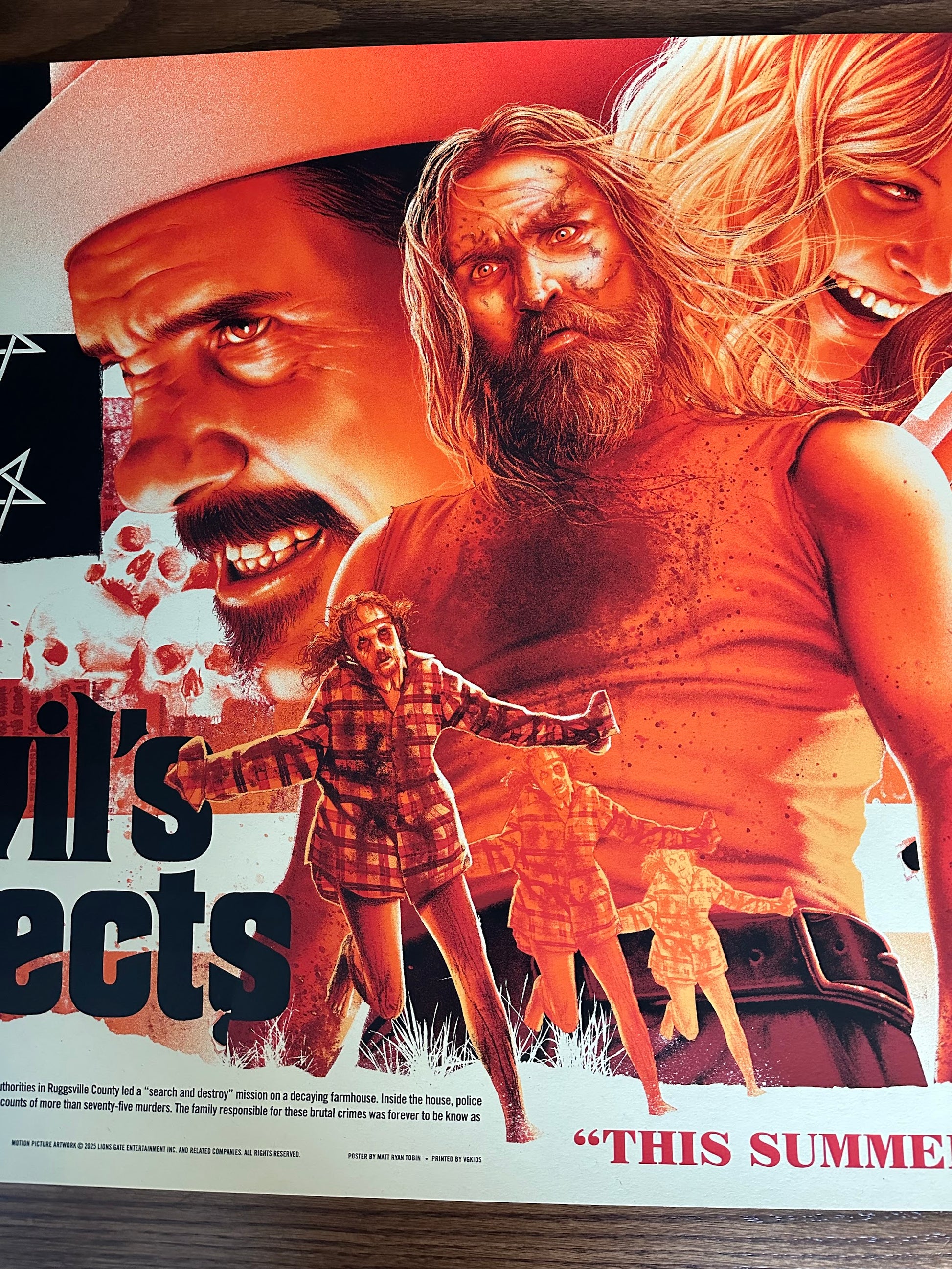 Matt Ryan Tobin - The Devils Rejects 36x24 movie poster - detail image 3