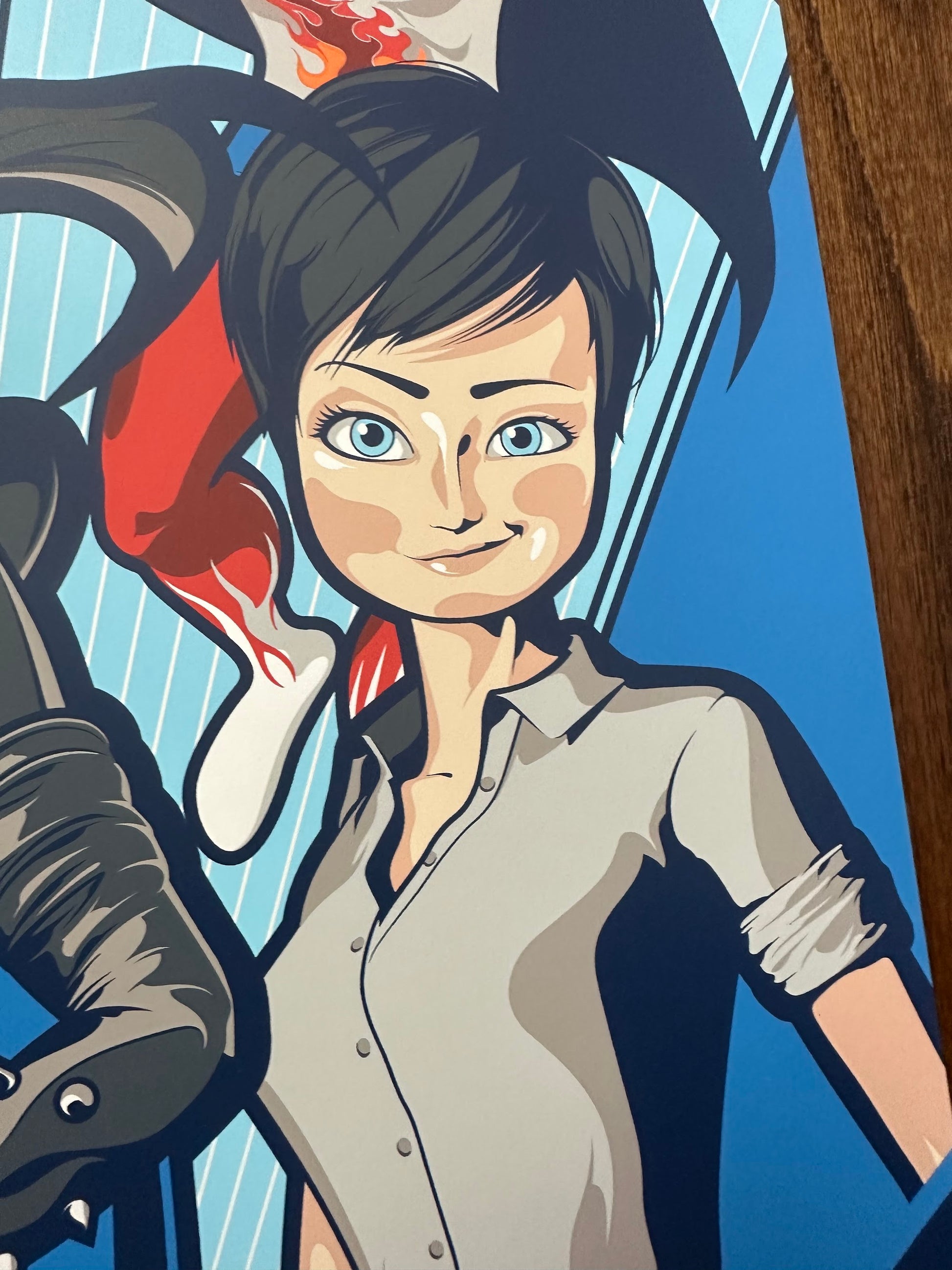 Salvador Anguiano - Megamind 24x36 movie poster - detail image 7