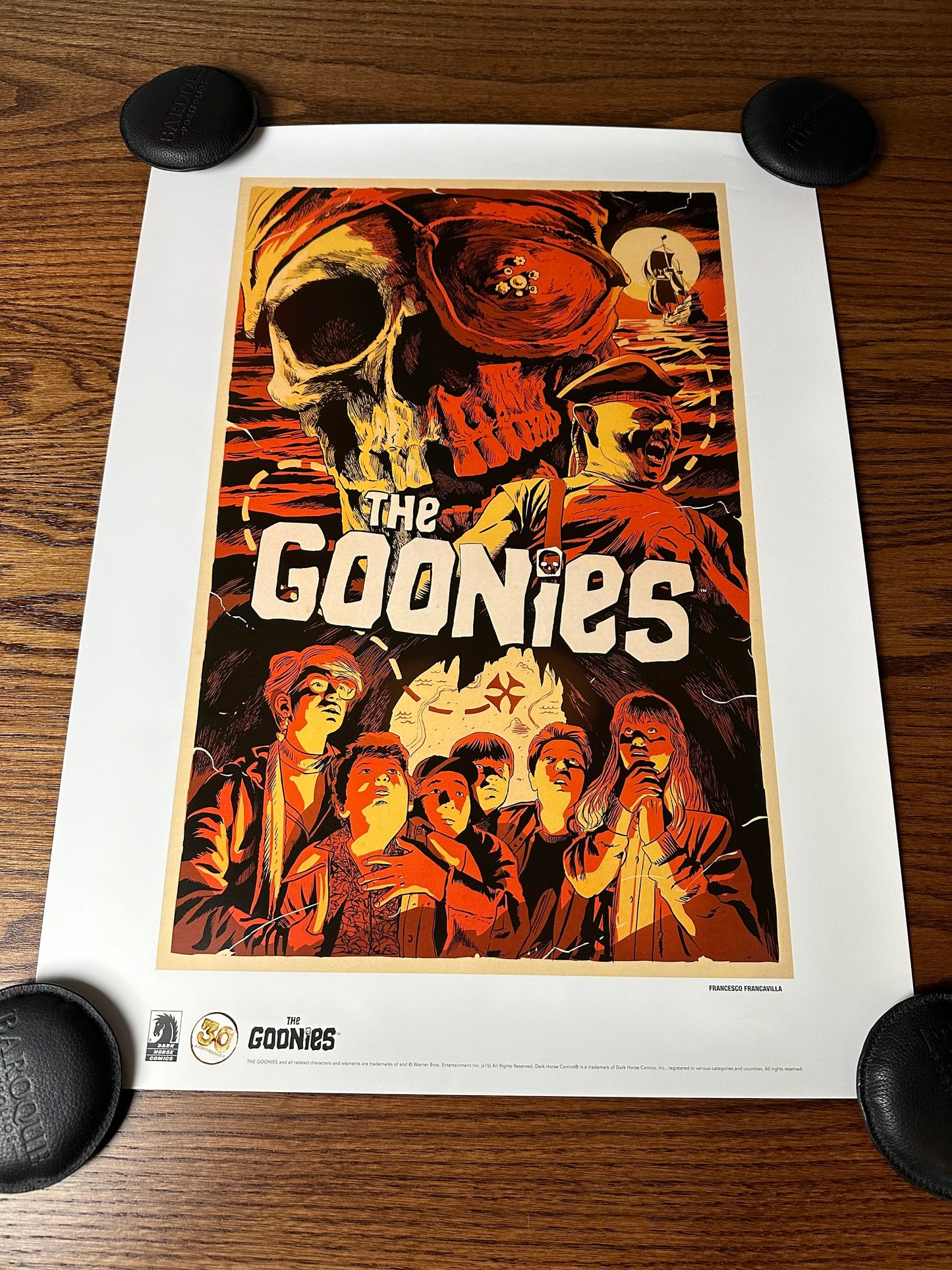 Francesco Francavilla - The Goonies 18x24 movie poster