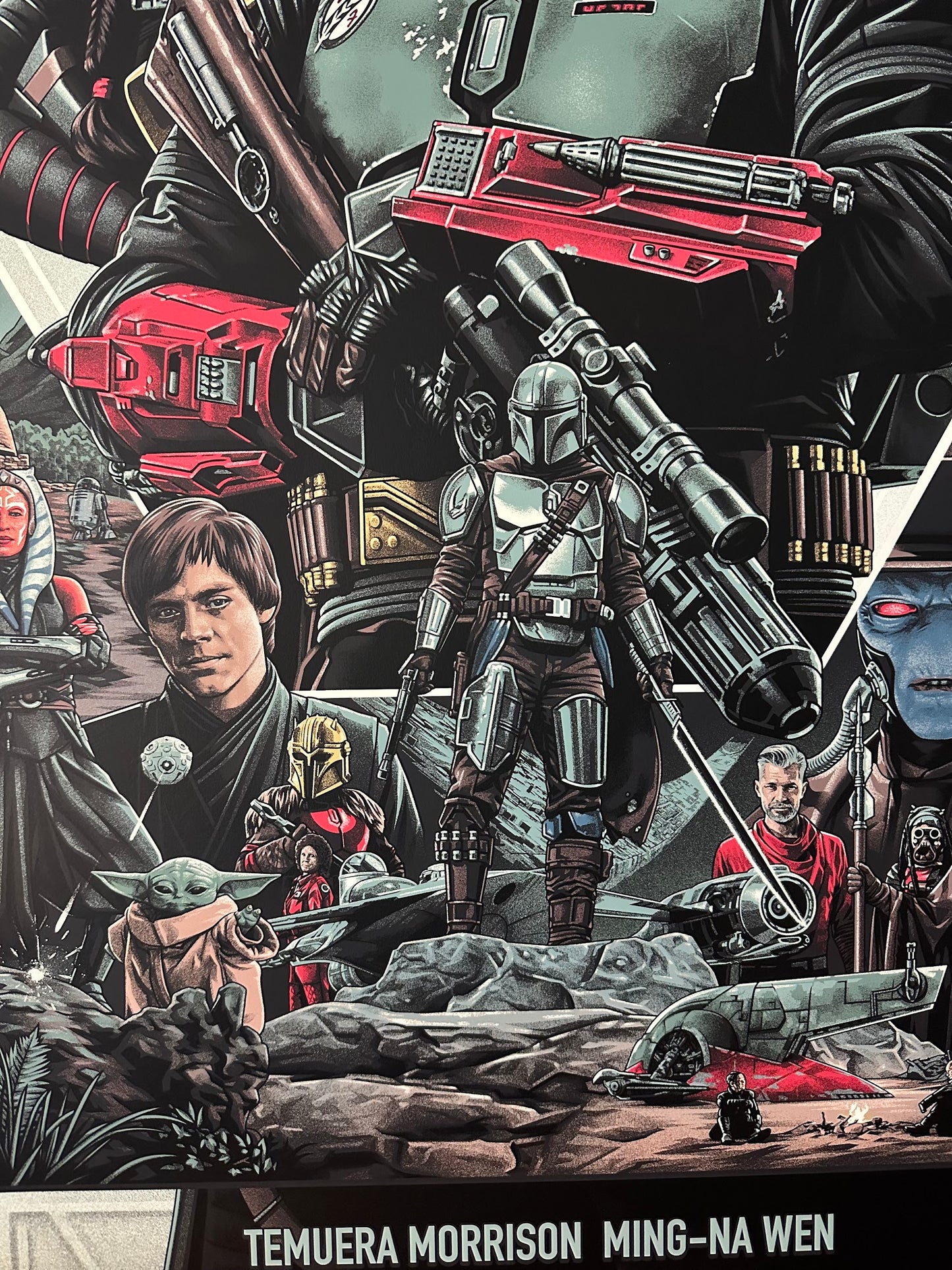 Amien Juugo - Star Wars The Book of Boba Fett 24x36 movie poster - detail image 3