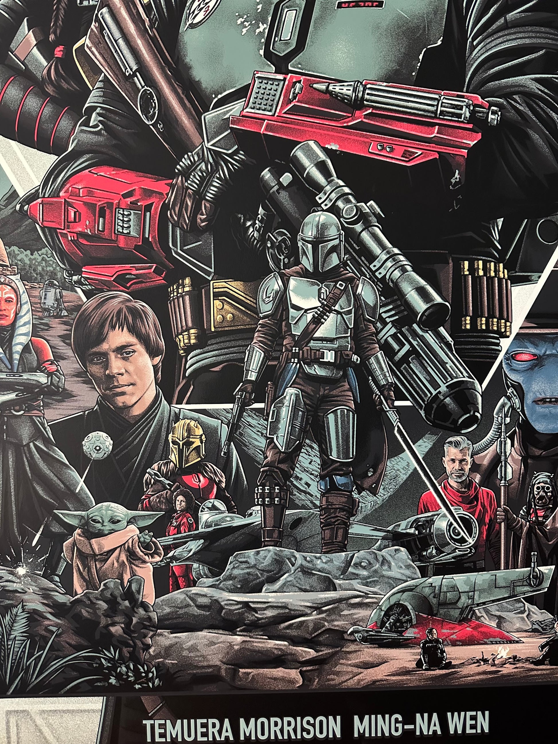Amien Juugo - Star Wars The Book of Boba Fett 24x36 movie poster - detail image 3