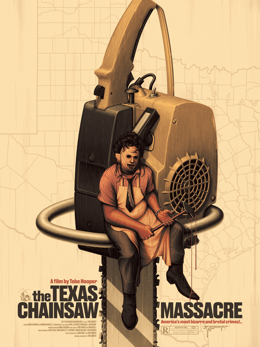 Melvin Mago - Texas Chainsaw Massacre 24x36 movie poster - detail image 7