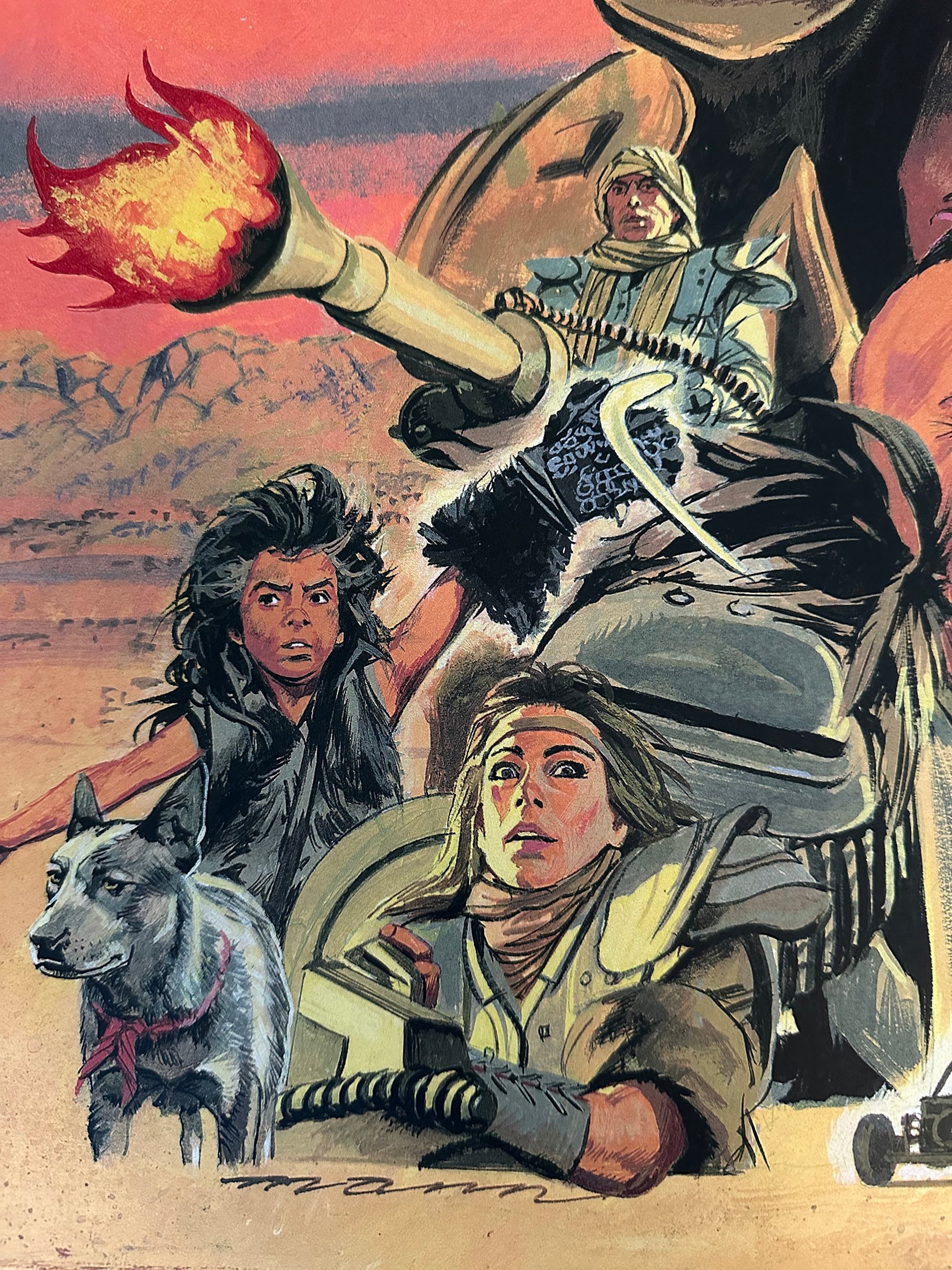 Paul Mann - Mad Max 2 Variant 36x24 movie poster - detail image 5