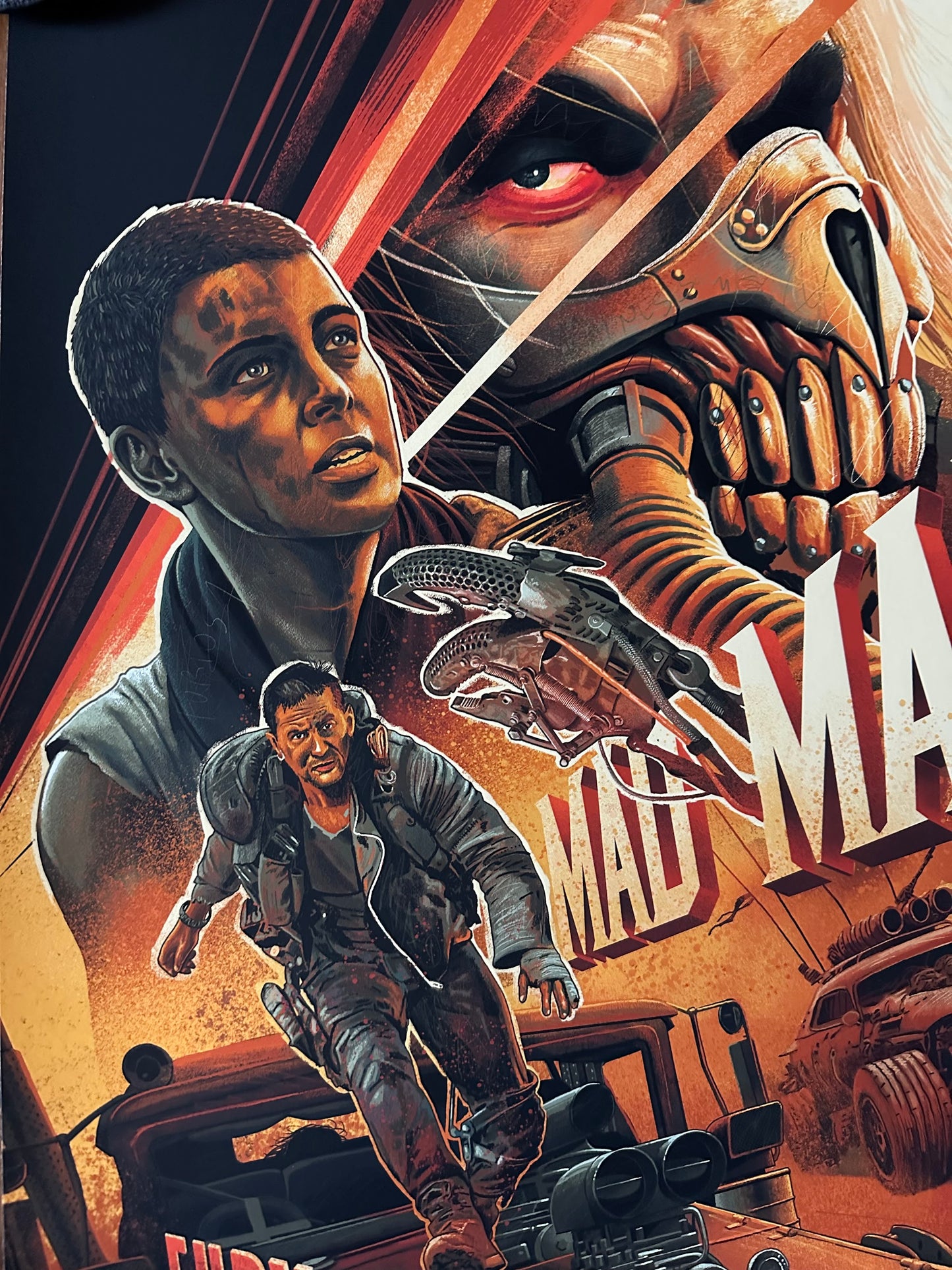 Danny Schlitz - Mad Max Fury Road 16x24 movie poster - detail image 3