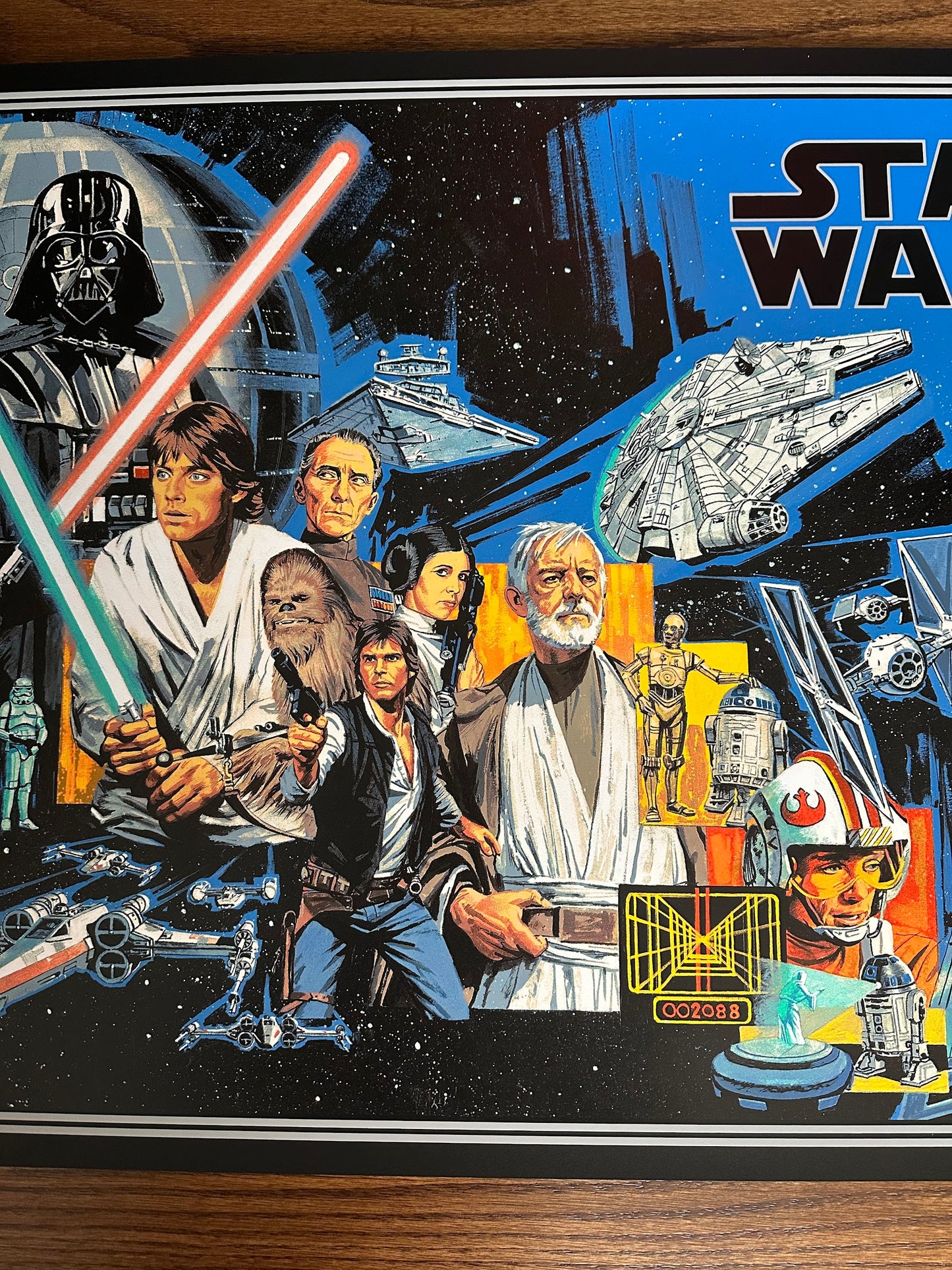 Paul Mann - Star Wars Variant 36x24 movie poster - detail image 3