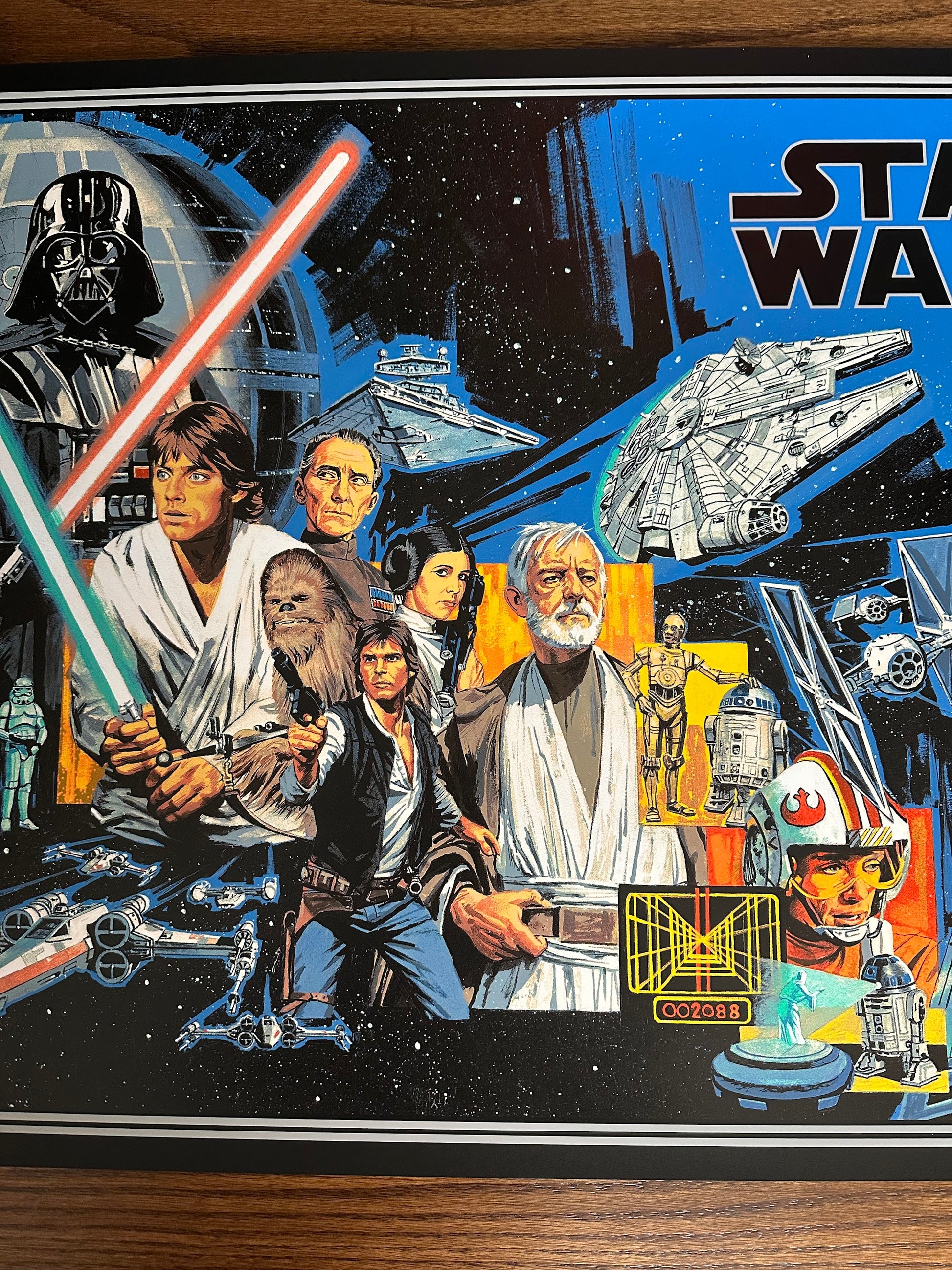 Paul Mann - Star Wars Variant 36x24 movie poster - detail image 3