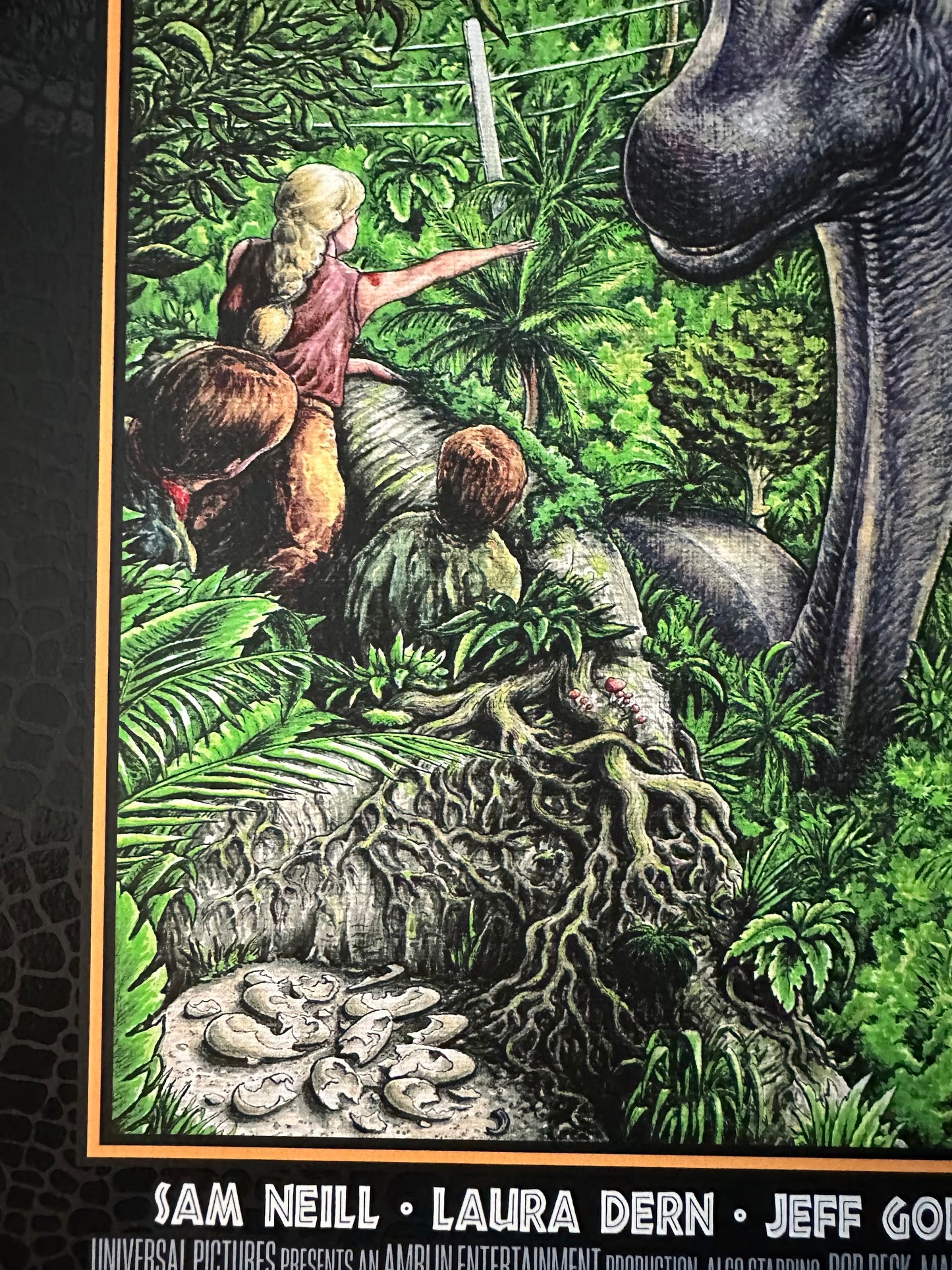 Jeff Murray - Jurassic Park Regular 24x36 movie poster - detail image 8