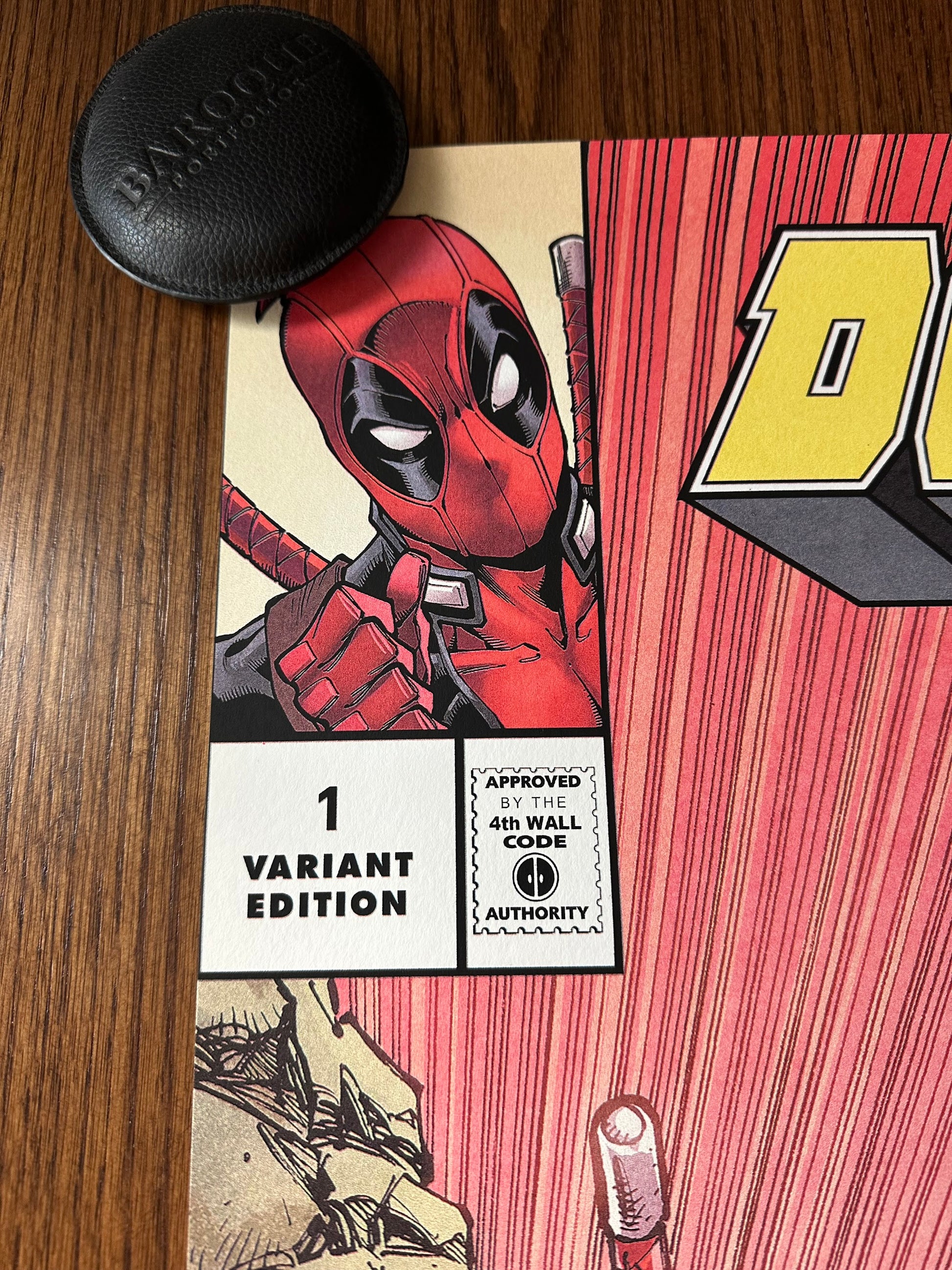 Todd Nauck - Deadpool #1 24x36 movie poster - detail image 5