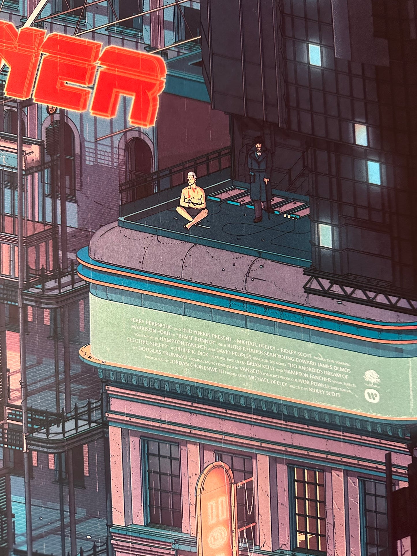 Doug John Miller - Blade Runner 24x36 movie poster - detail image 4