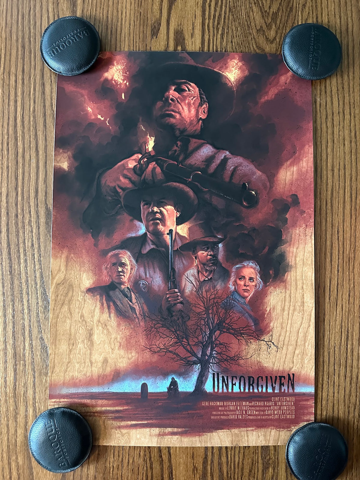 Barret Chapman - Unforgiven - 16x24 - Limited Edition Poster