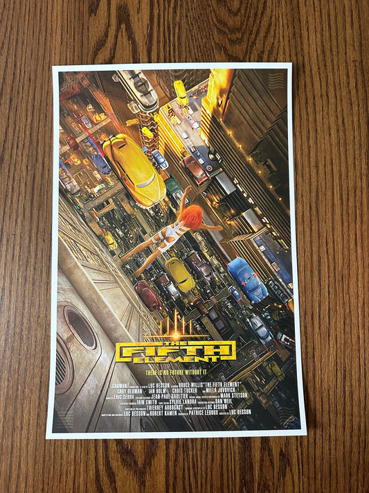 Unknown - The Fifth Element 12x18 art print