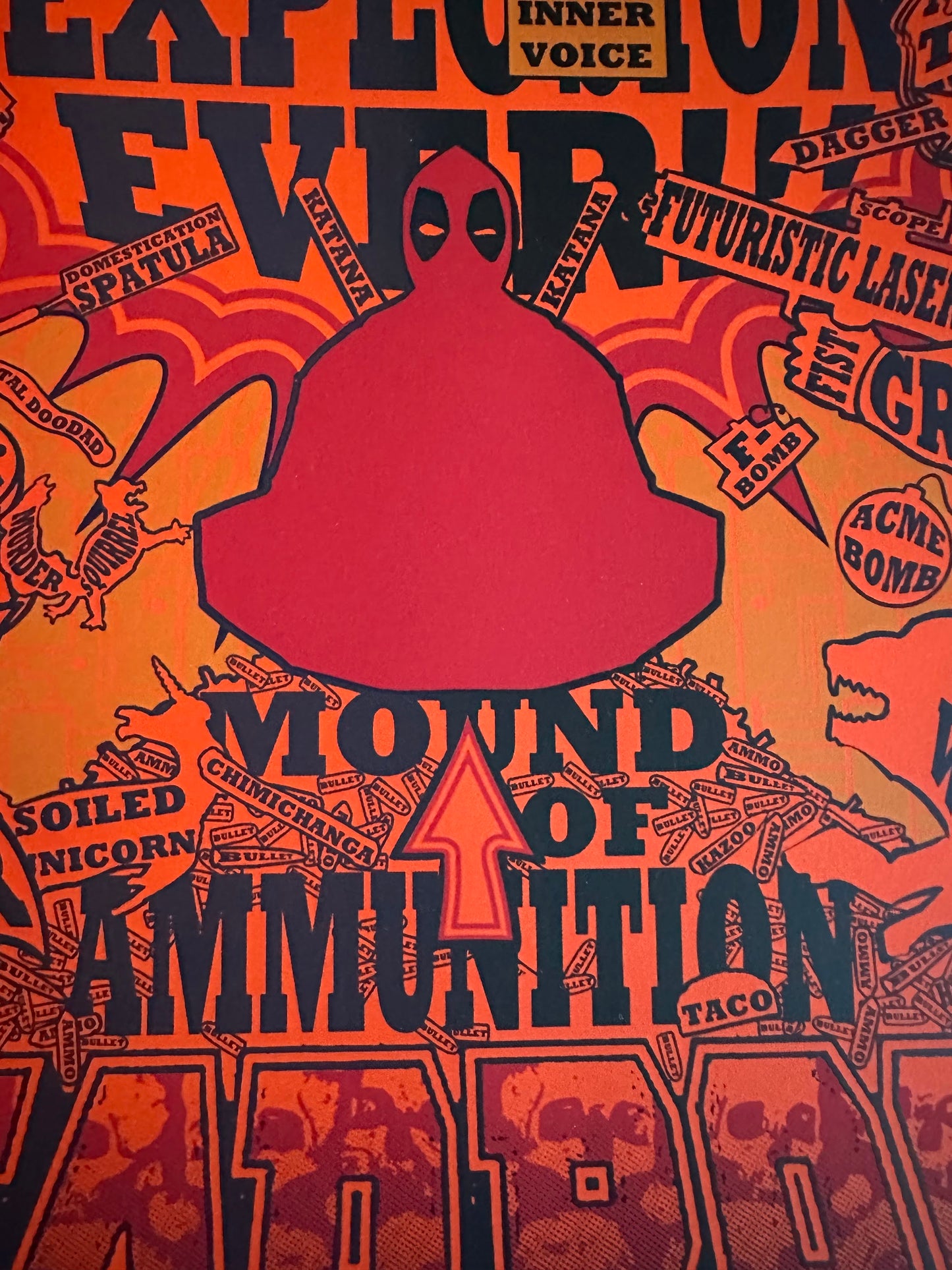 EJR - Deadpool 2 18x24 movie poster - detail image 6