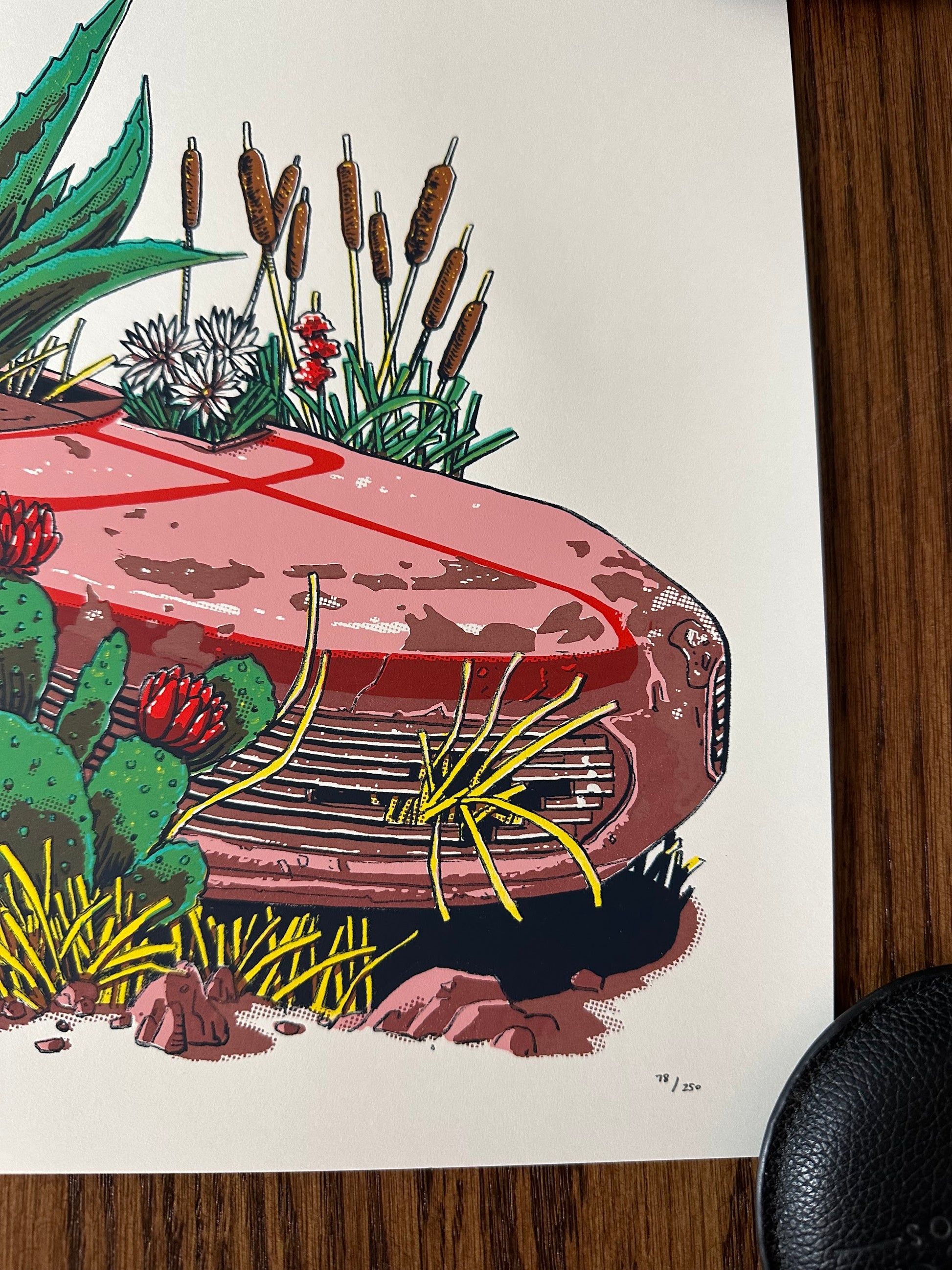 Tim Doyle - Lars Speeder 12x16 art print - detail image 4