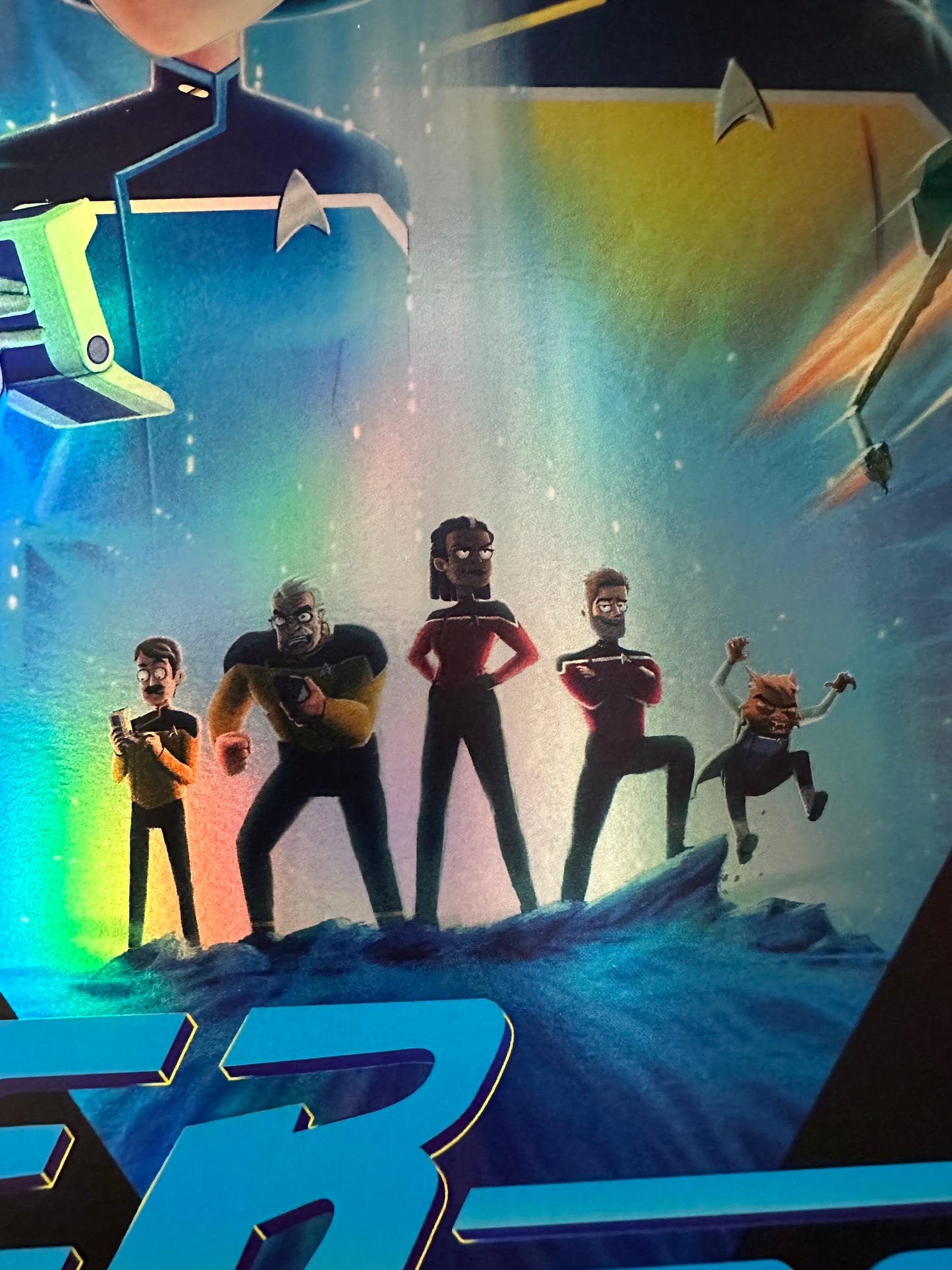 Matt Ferguson - Star Trek Lower Decks Foil Variant 24x36 movie poster - detail image 5