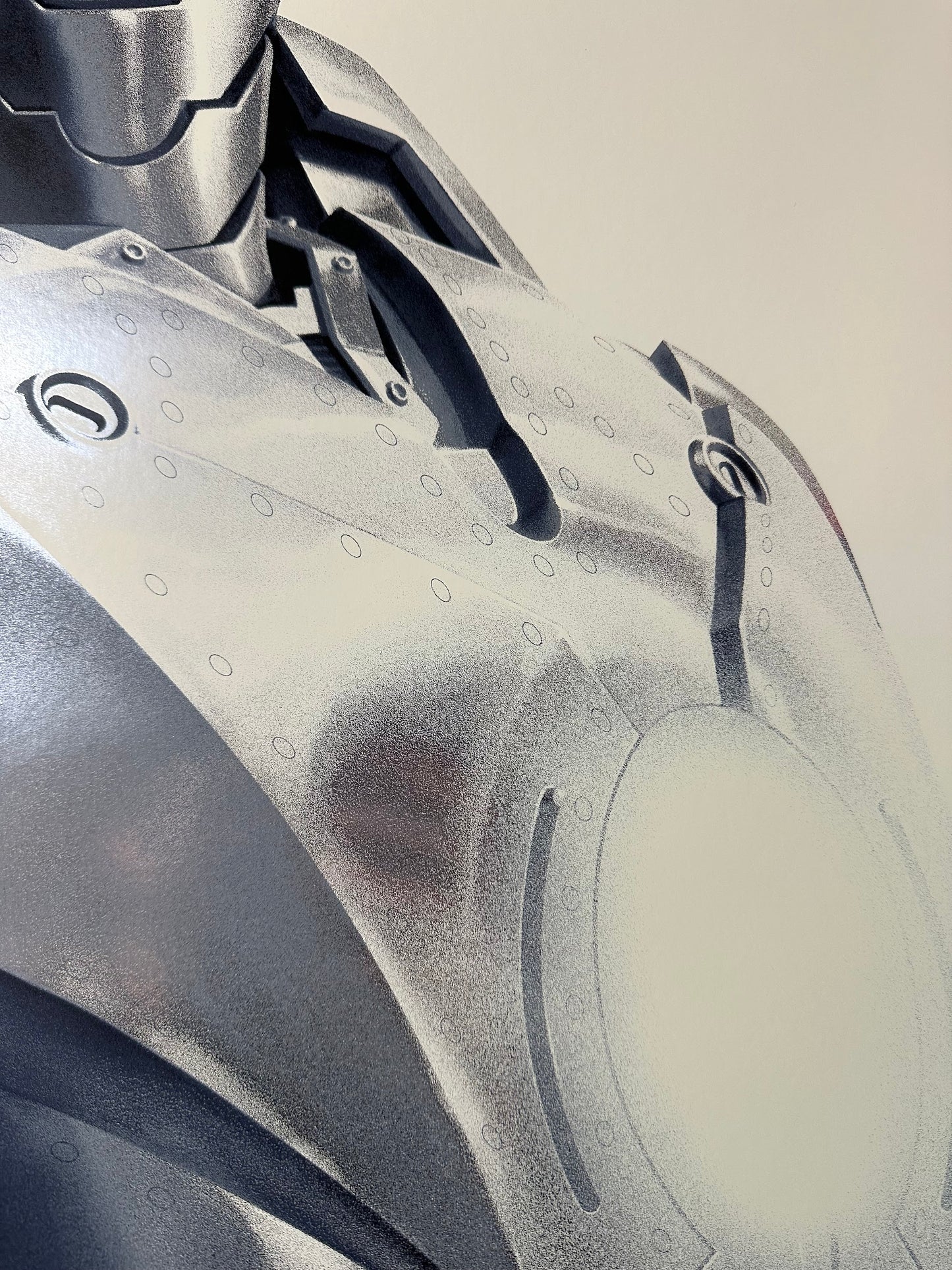 Phantom City Creative - Iron Man Mark II Foil Variant 24x36 movie poster - detail image 5