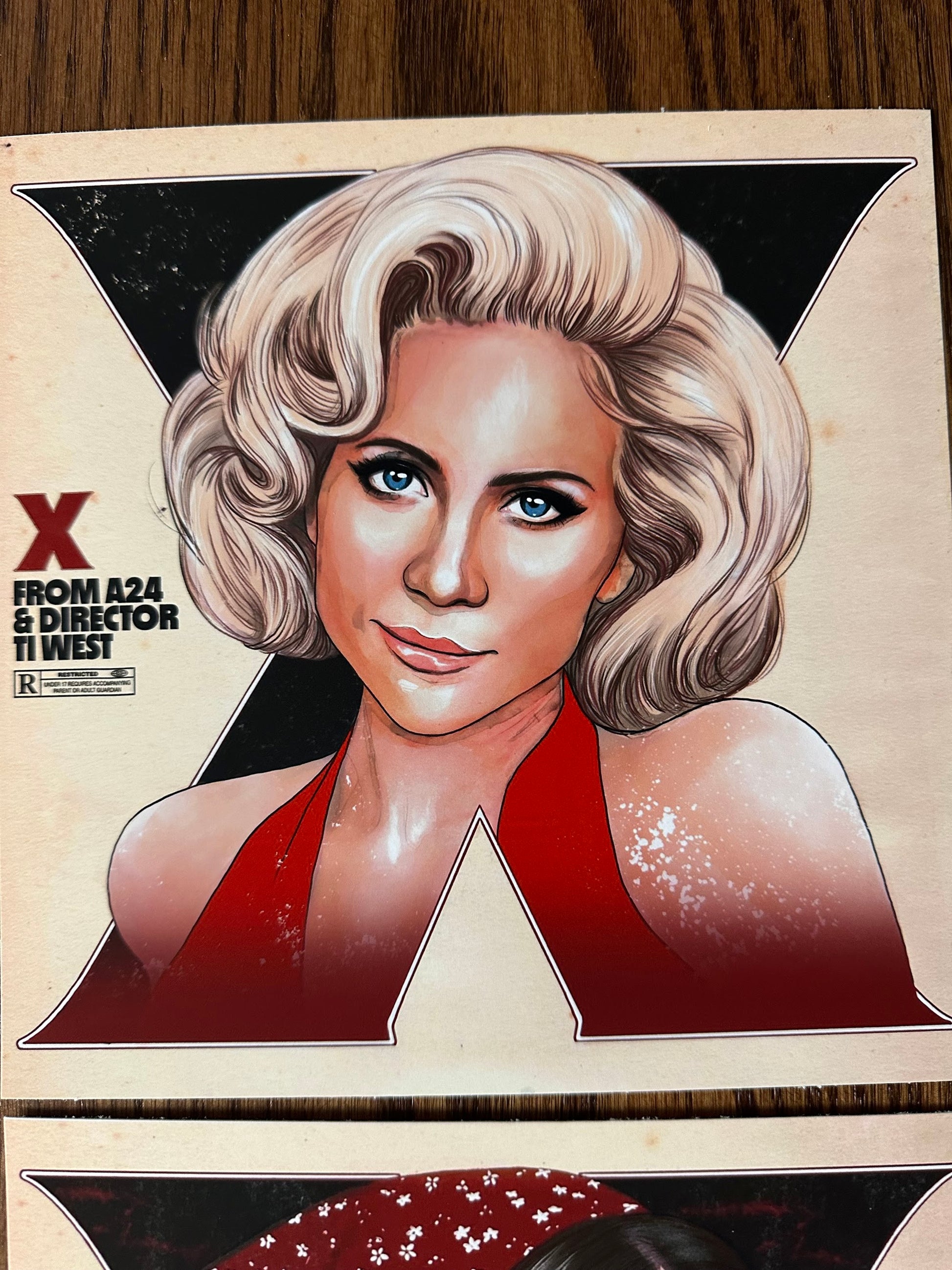 Shawn Mansfield - X Portrait Set 8x8 art print - detail image 2