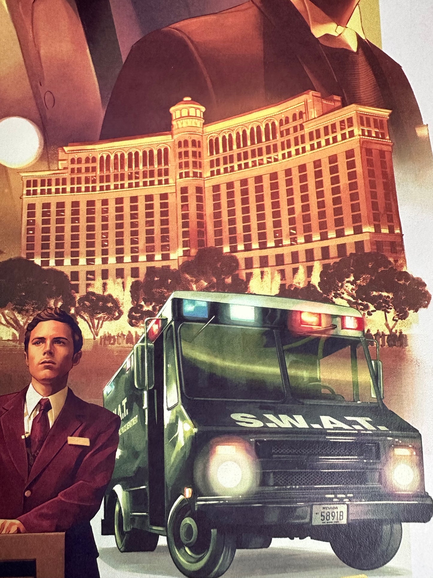 Aurelio Lorenzo - Oceans 11 24x36 movie poster - detail image 6