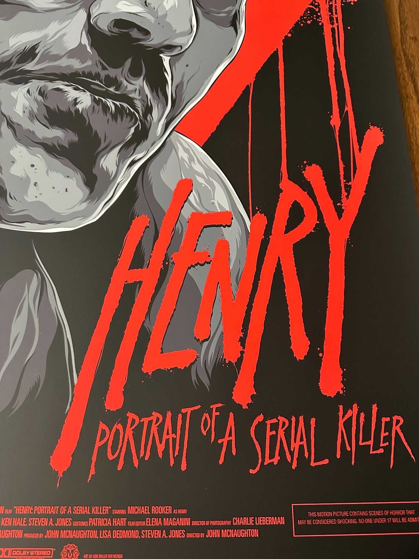 Ken Taylor - Henry: Portrait of a serial killer 24x36 movie poster - detail image 3