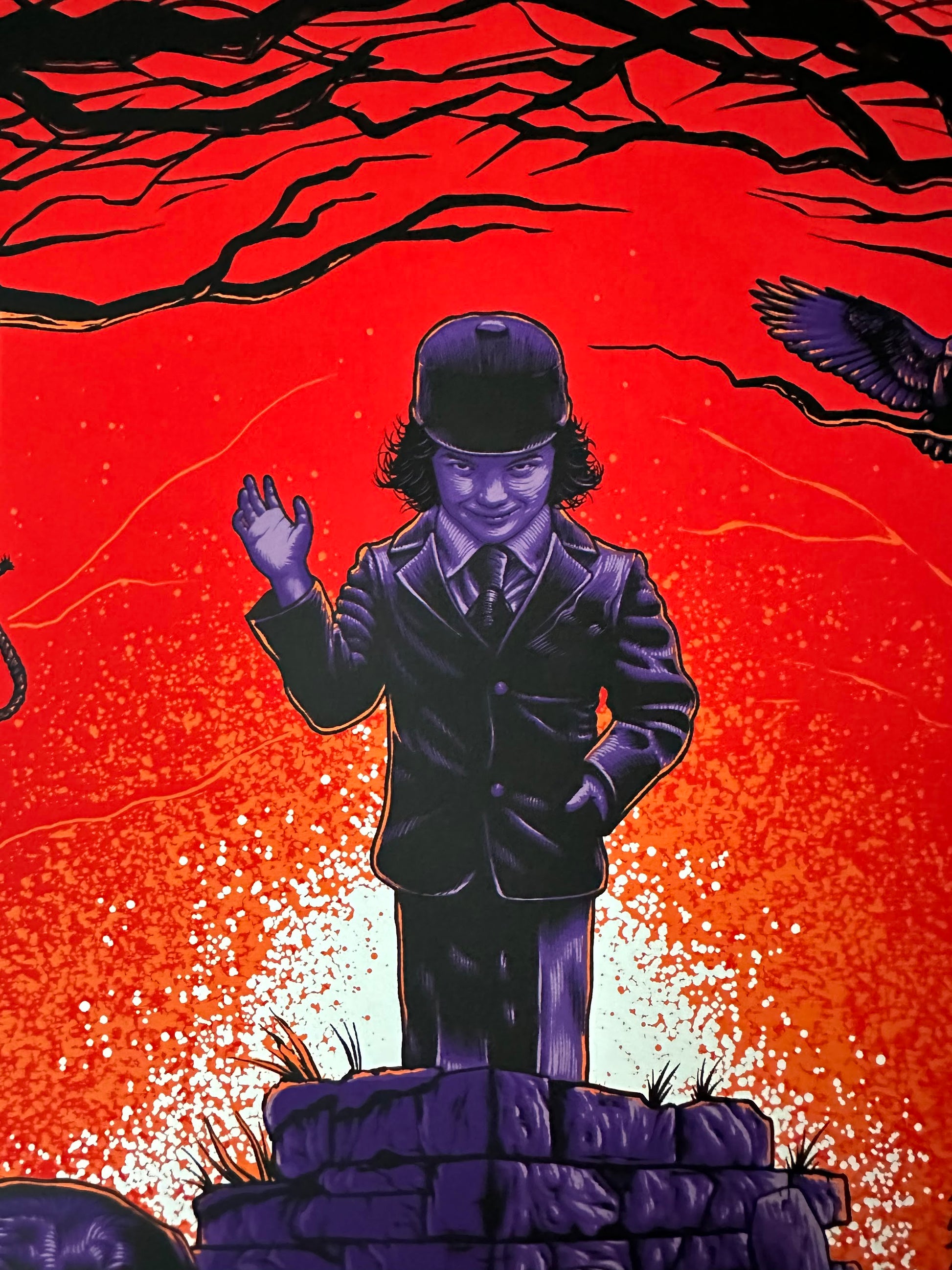 Sam Mayle - The Omen 18x24 movie poster - detail image 2
