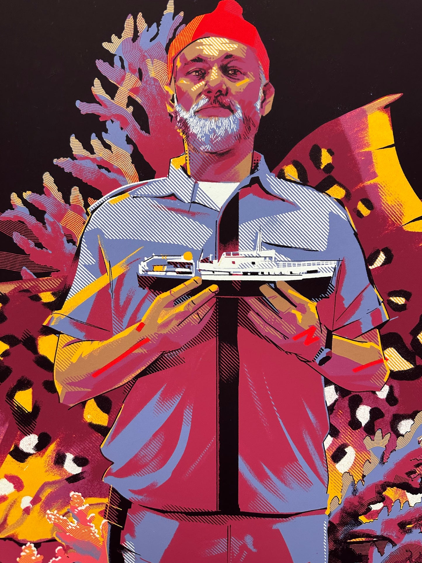 Matt Taylor - The Life Aquatic with Steve Zissou 24x36 movie poster - detail image 3