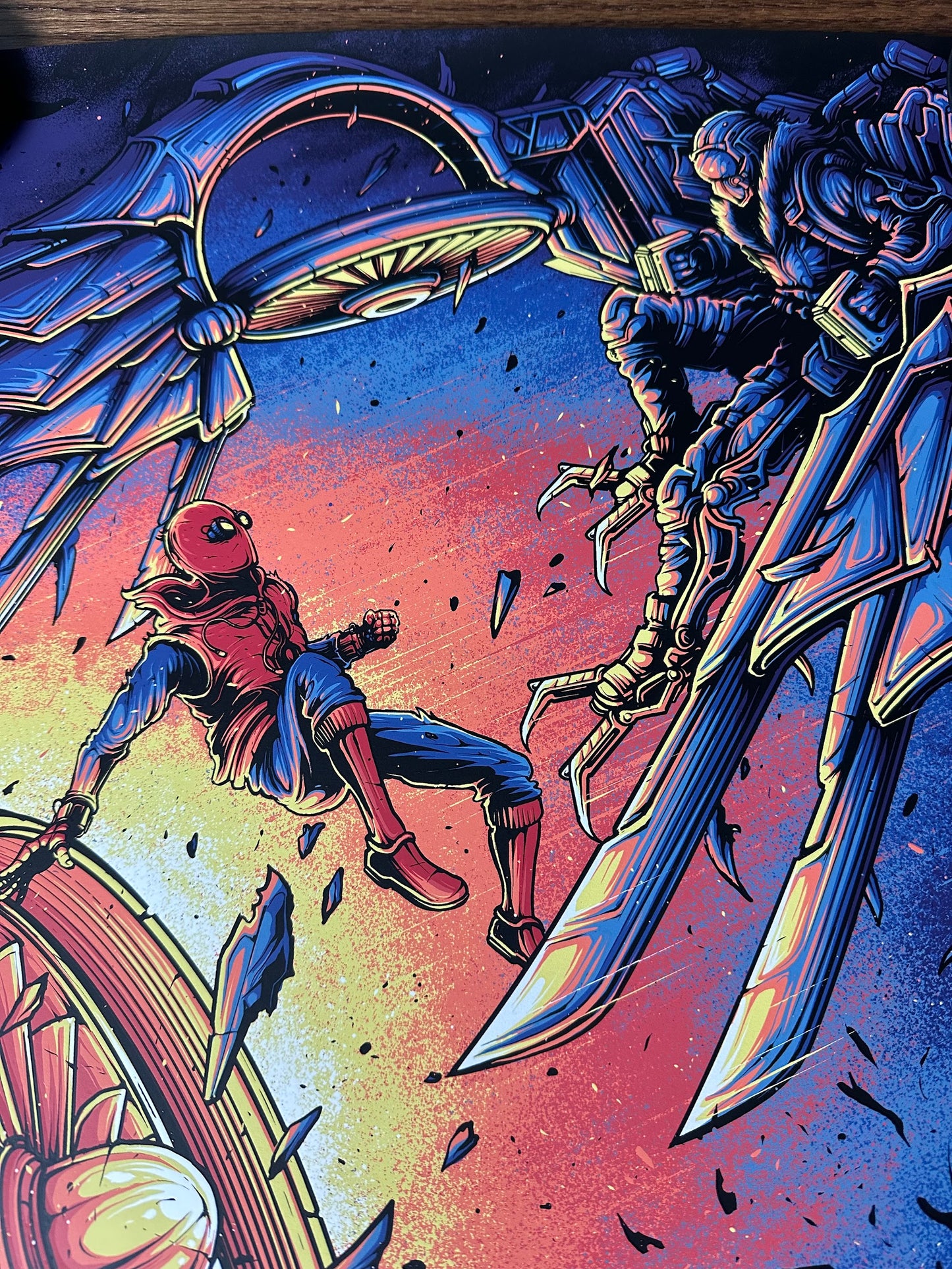 Dan Mumford - Spider-Man Homecoming 18x24 movie poster - detail image 2
