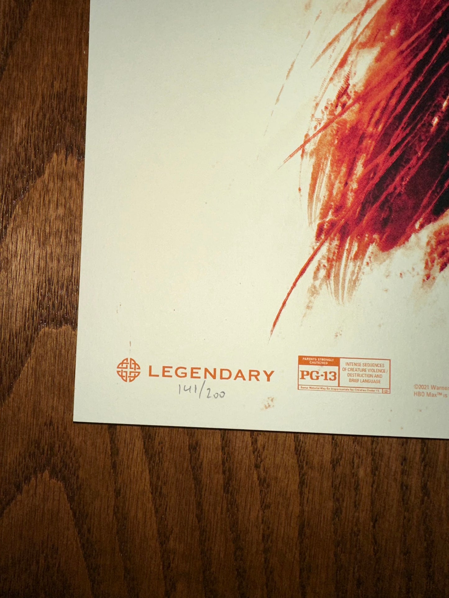 Phantom City Creative - Godzilla Vs. Kong 24x36 movie poster - detail image 3