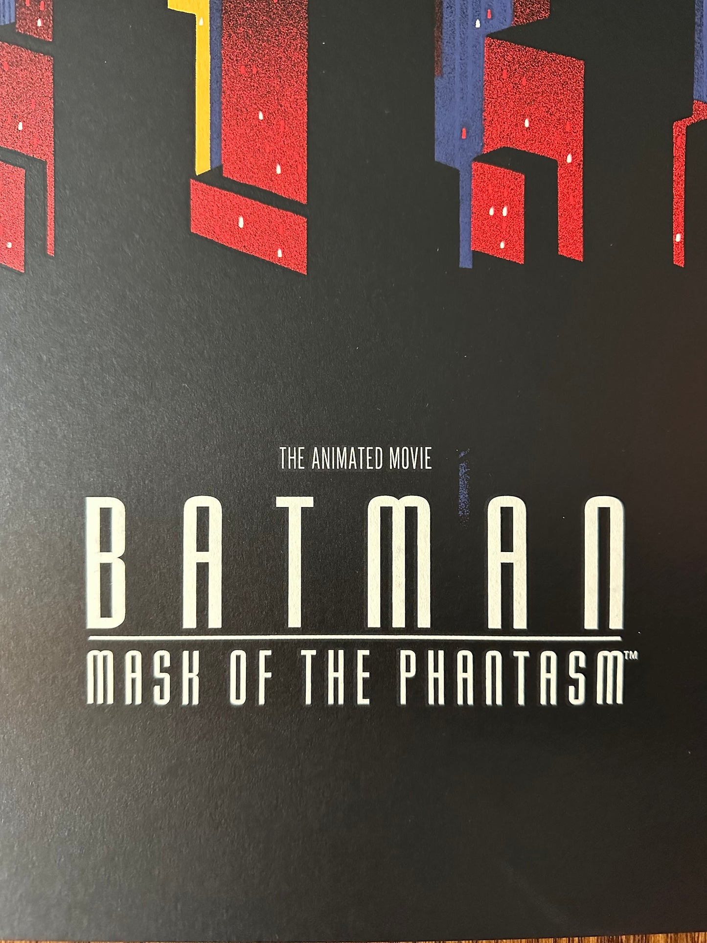 Raid71 - Batman Mask of Phantasm 24x36 movie poster - detail image 5