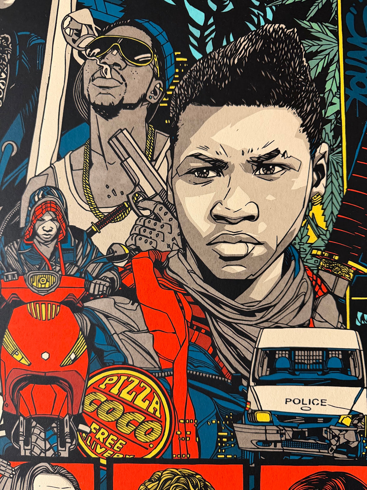 Tyler Stout - Attack the Block - 24x36 - Limited Edition Poster