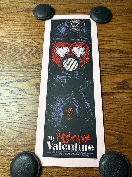 QFSChris - My Bloody Valentine 9x24 movie poster